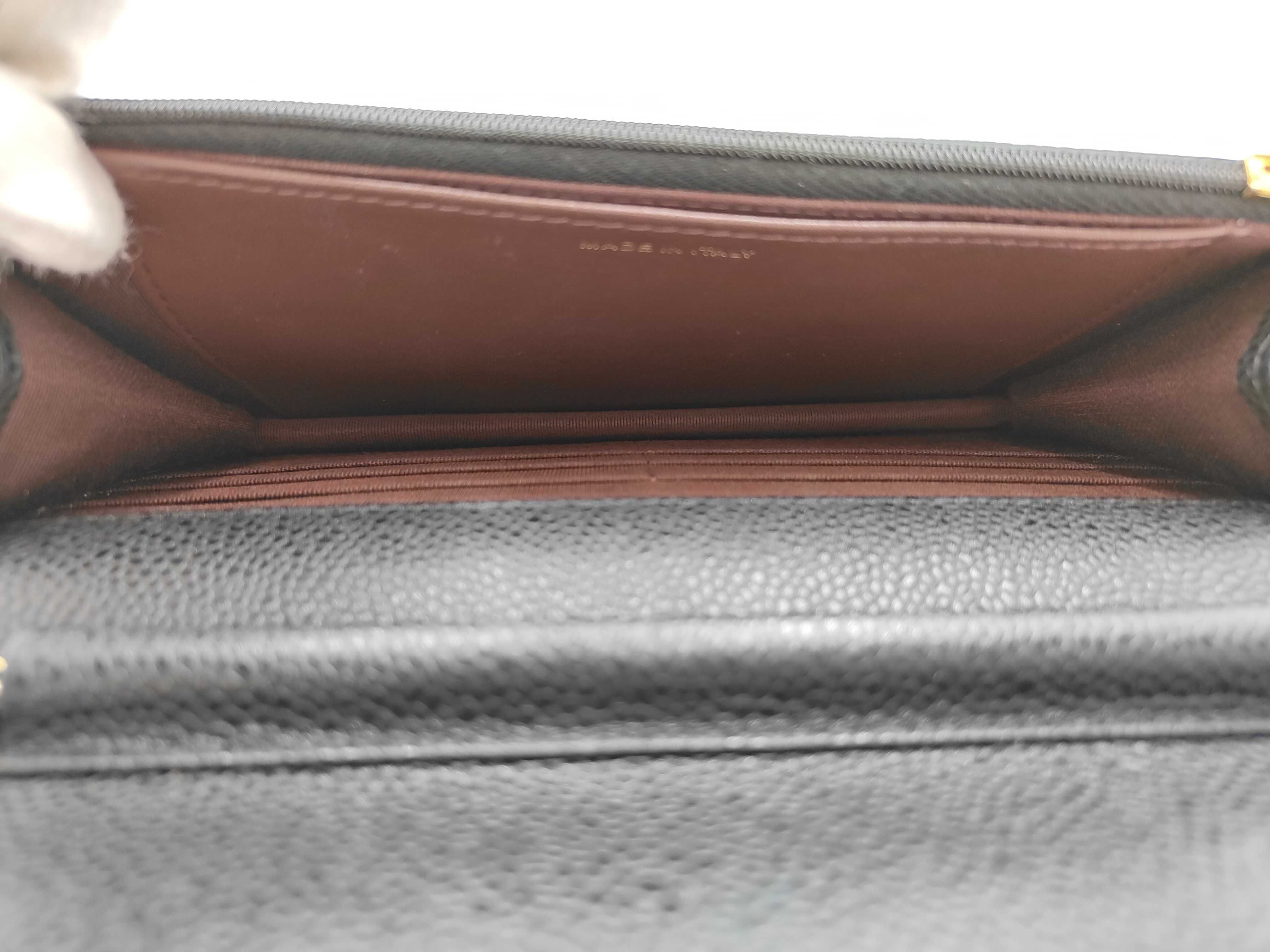 Black Gold Hardware Calfskin WOC Shoulder Bag — view 10