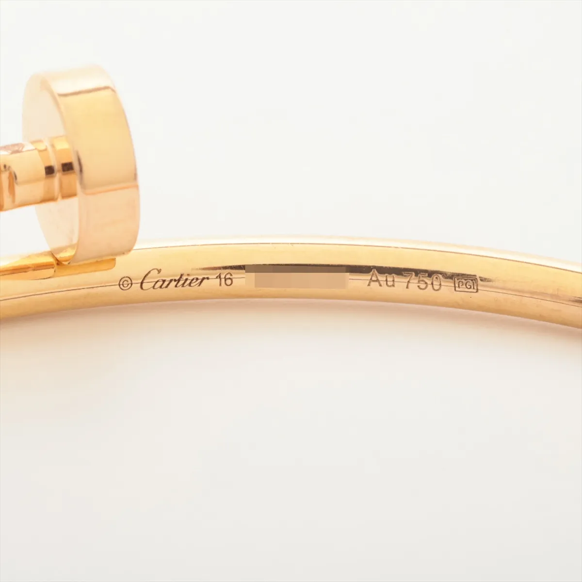 Juste un Clou SM Bracelet, 750 (PG), 9.3g, 16 HBO670, dents. — view 5
