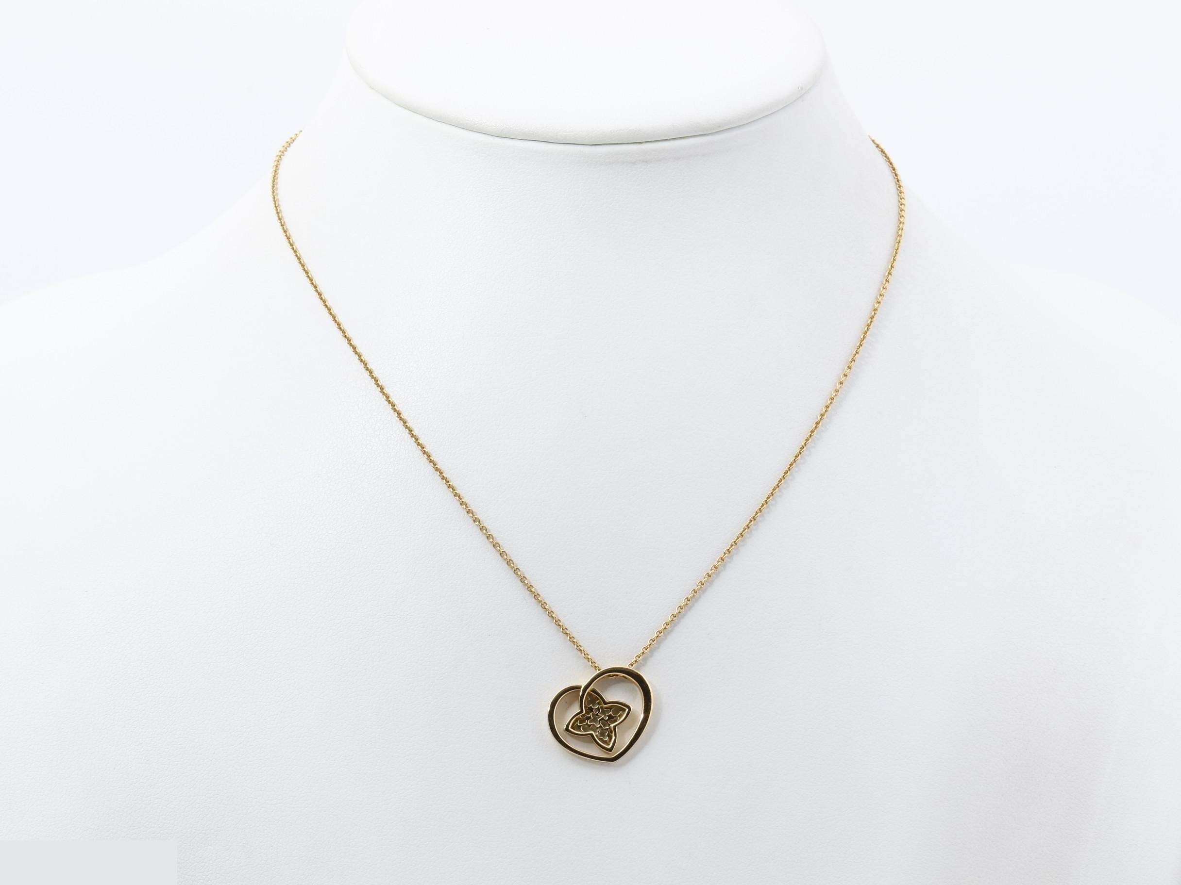 Pendant Coeur, 750PG, 5.4g, chain approximately 41cm — view 6
