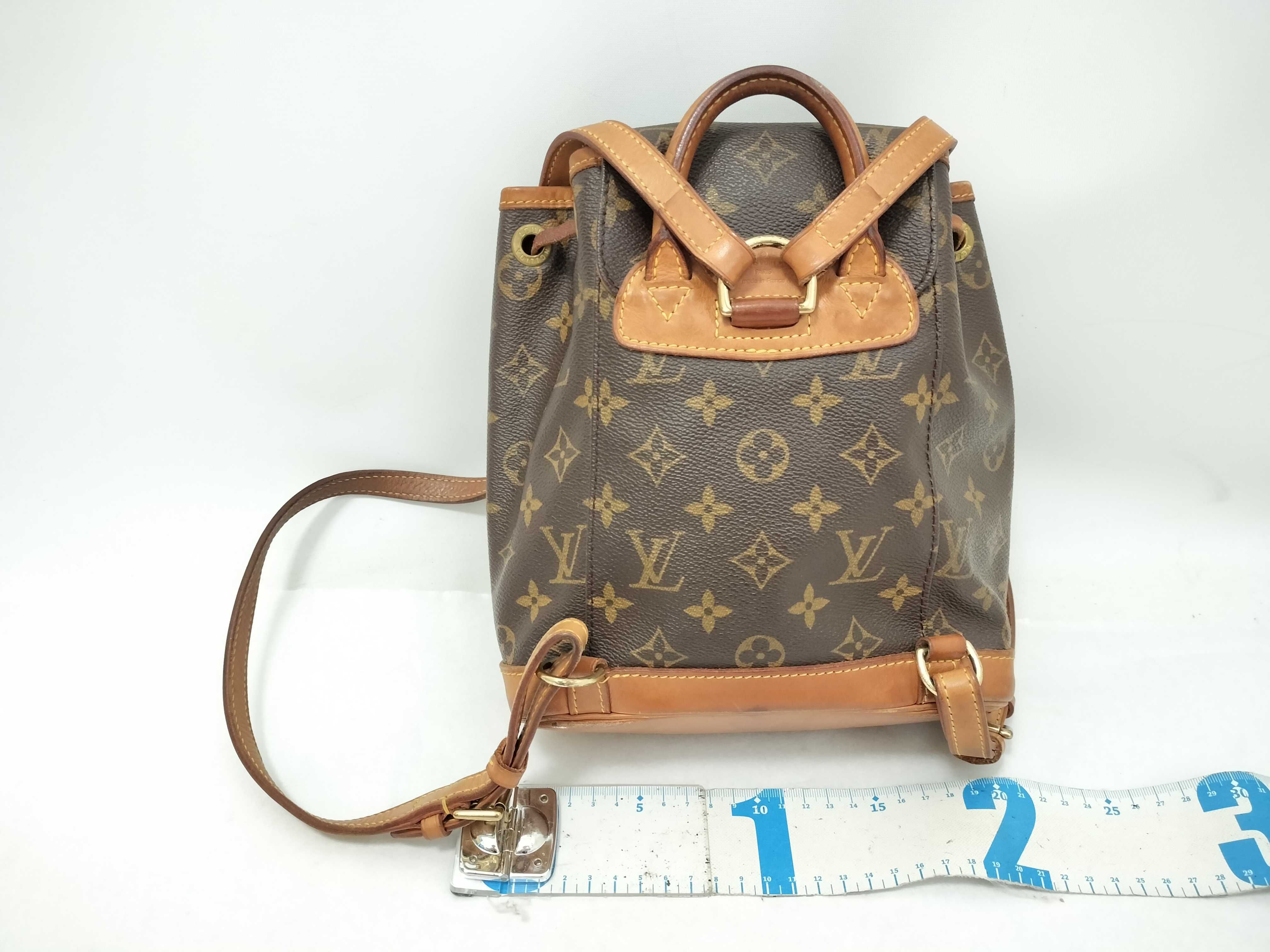 Monogram Louis Vuitton M51137 Monogram Mini Montsouris SP0947 Backpack — view 2