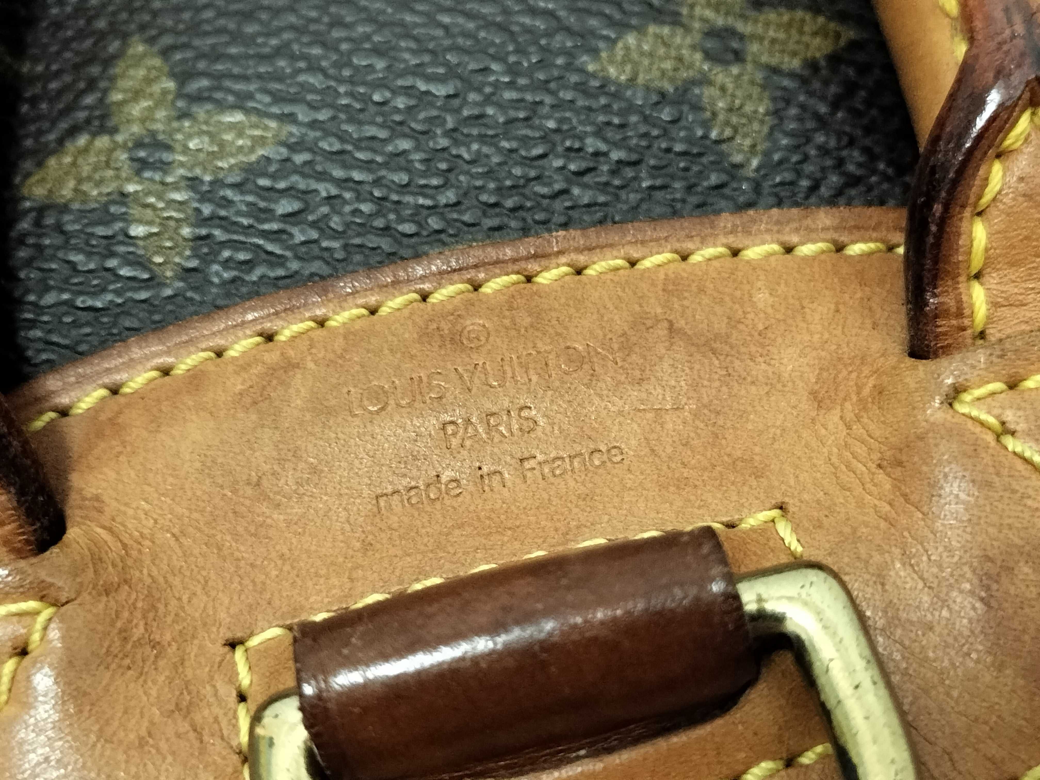 Monogram Louis Vuitton M51137 Monogram Mini Montsouris SP0947 Backpack — view 12