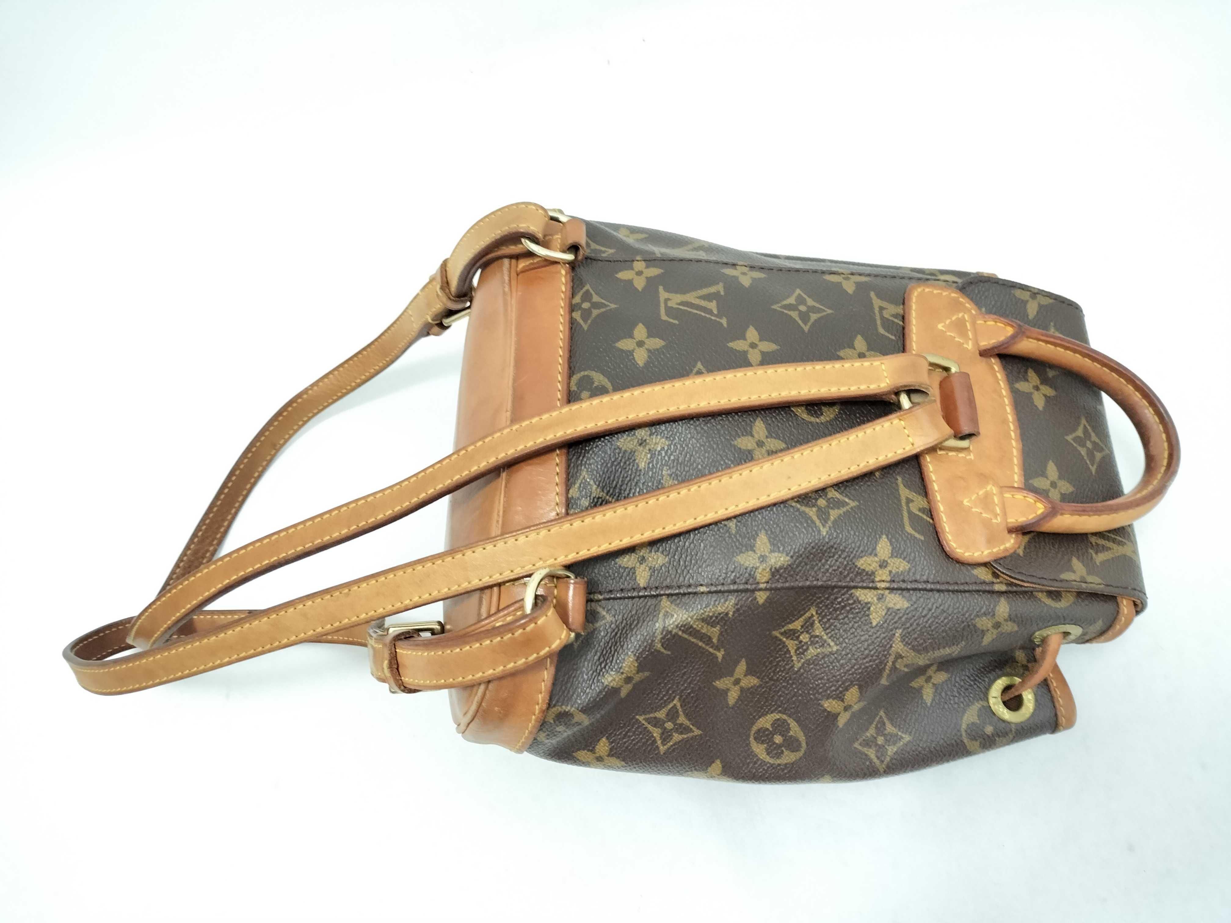 Monogram Louis Vuitton M51137 Monogram Mini Montsouris SP0947 Backpack — view 3
