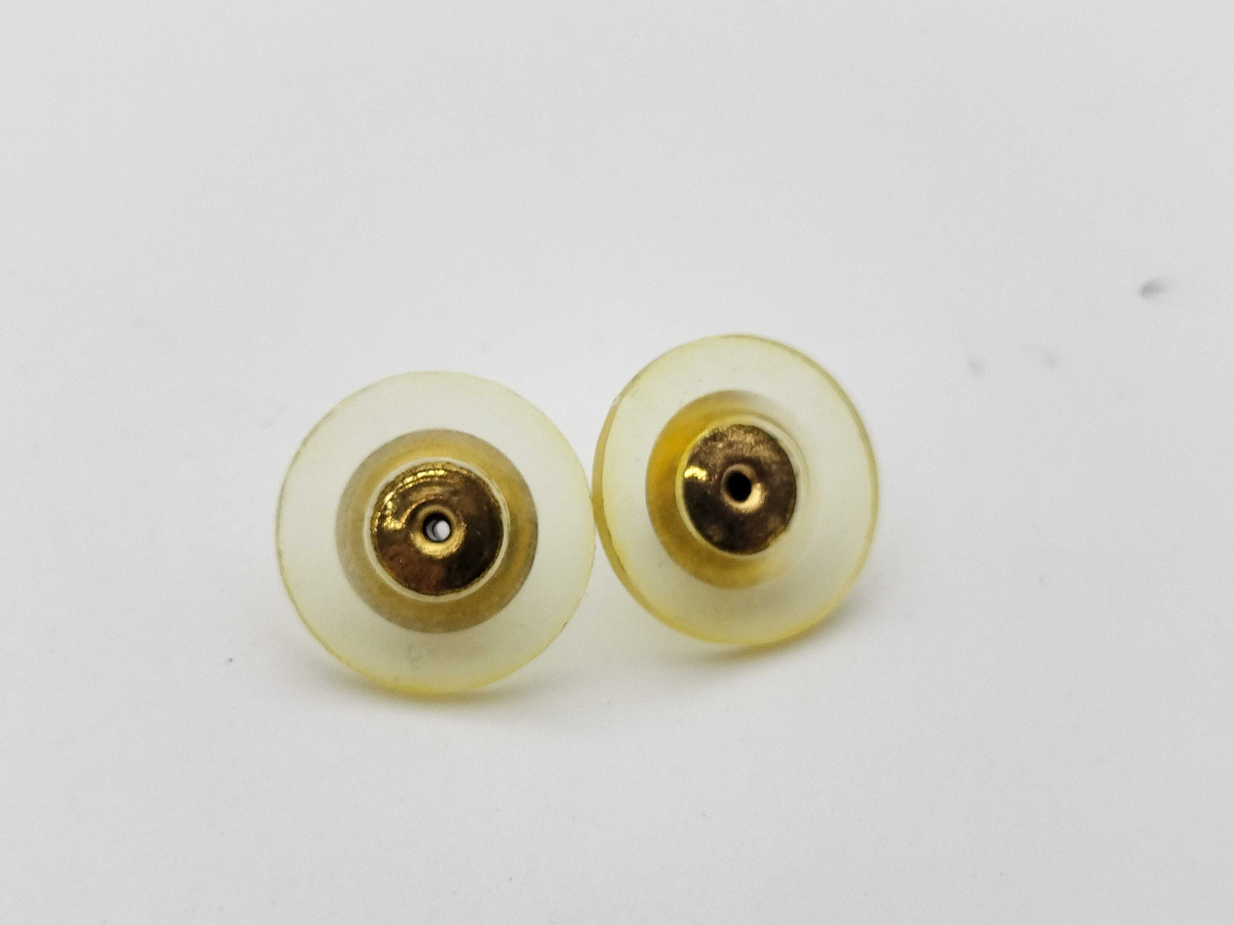 Coco Mark 04A Coco Rhinestone Earrings, Small, White — view 5