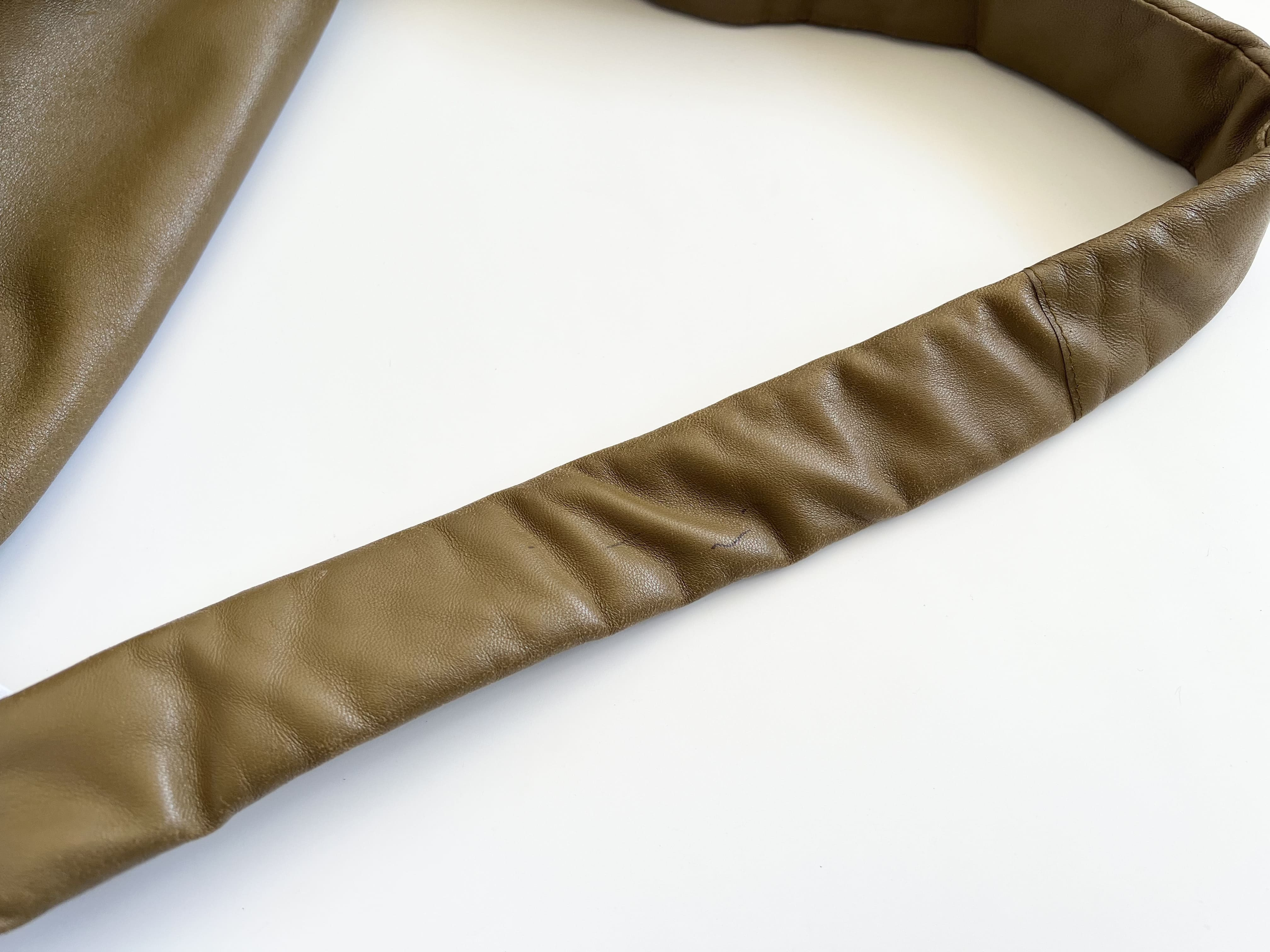 Leather Body Bag Waist Pouch Waist Bag Shoulder Bag — view 4
