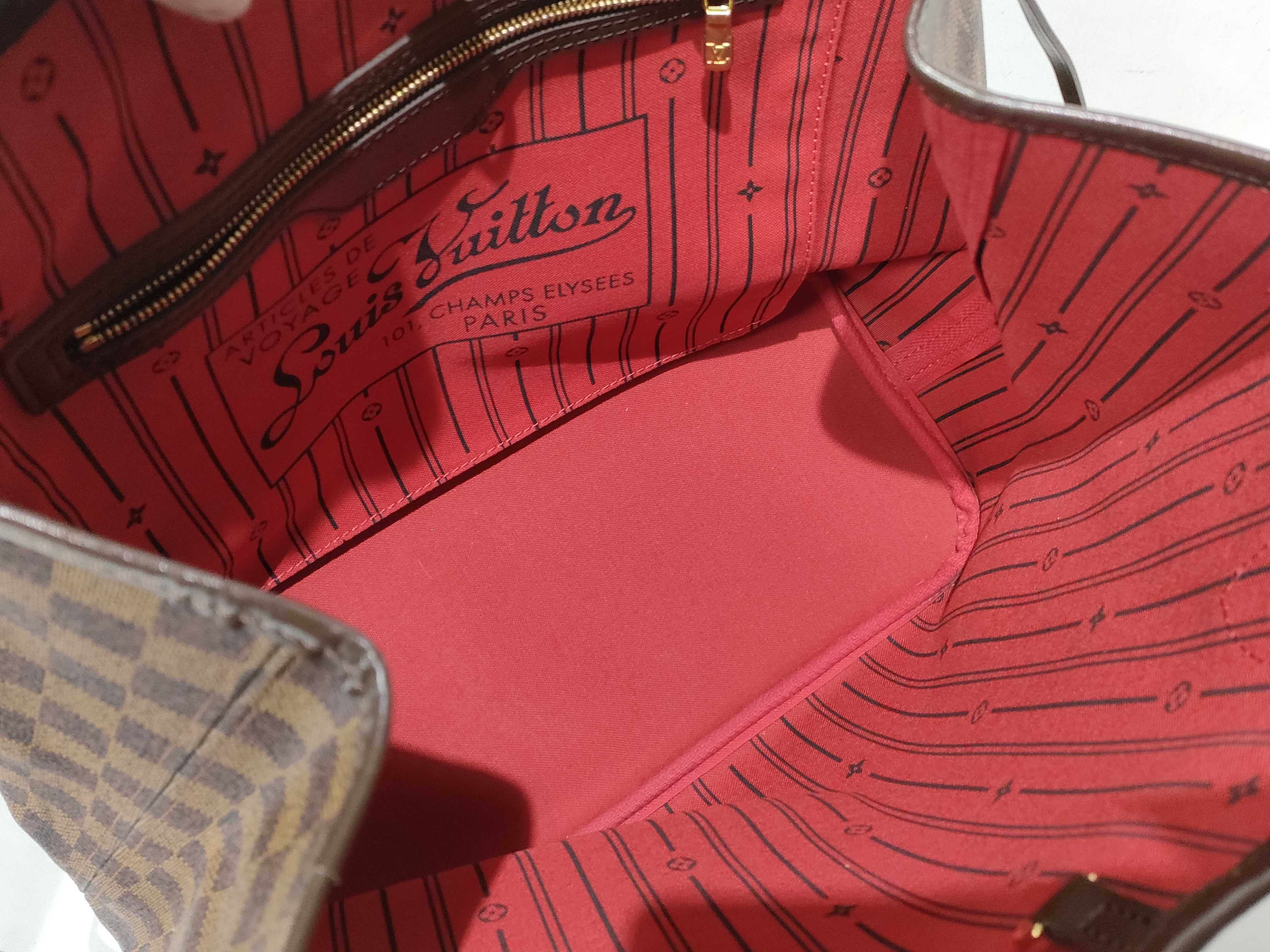 Damier Neverfull MM Tote Bag — view 8