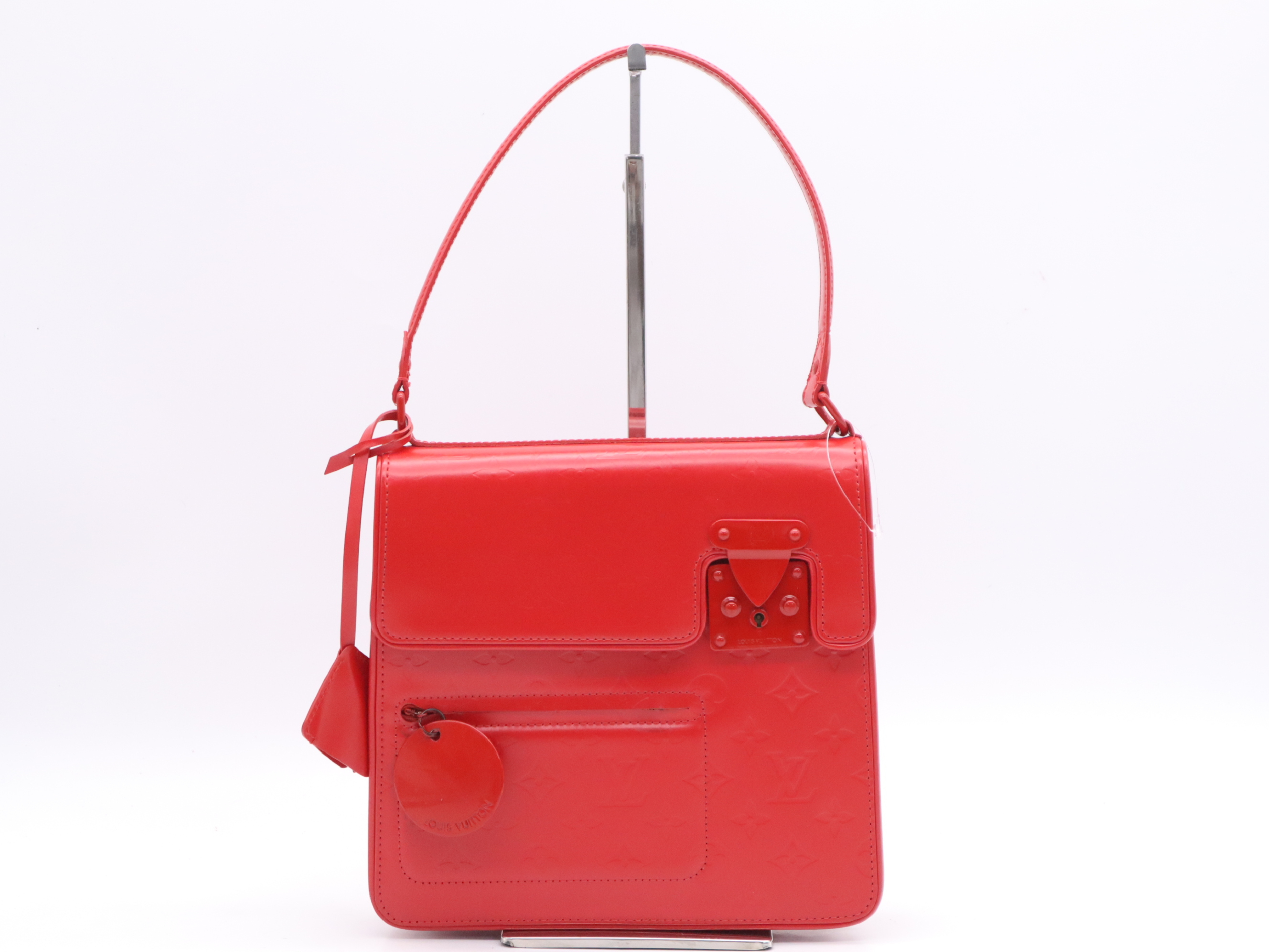 M92810 Monogram Matte Op Art Squarely Handbag
