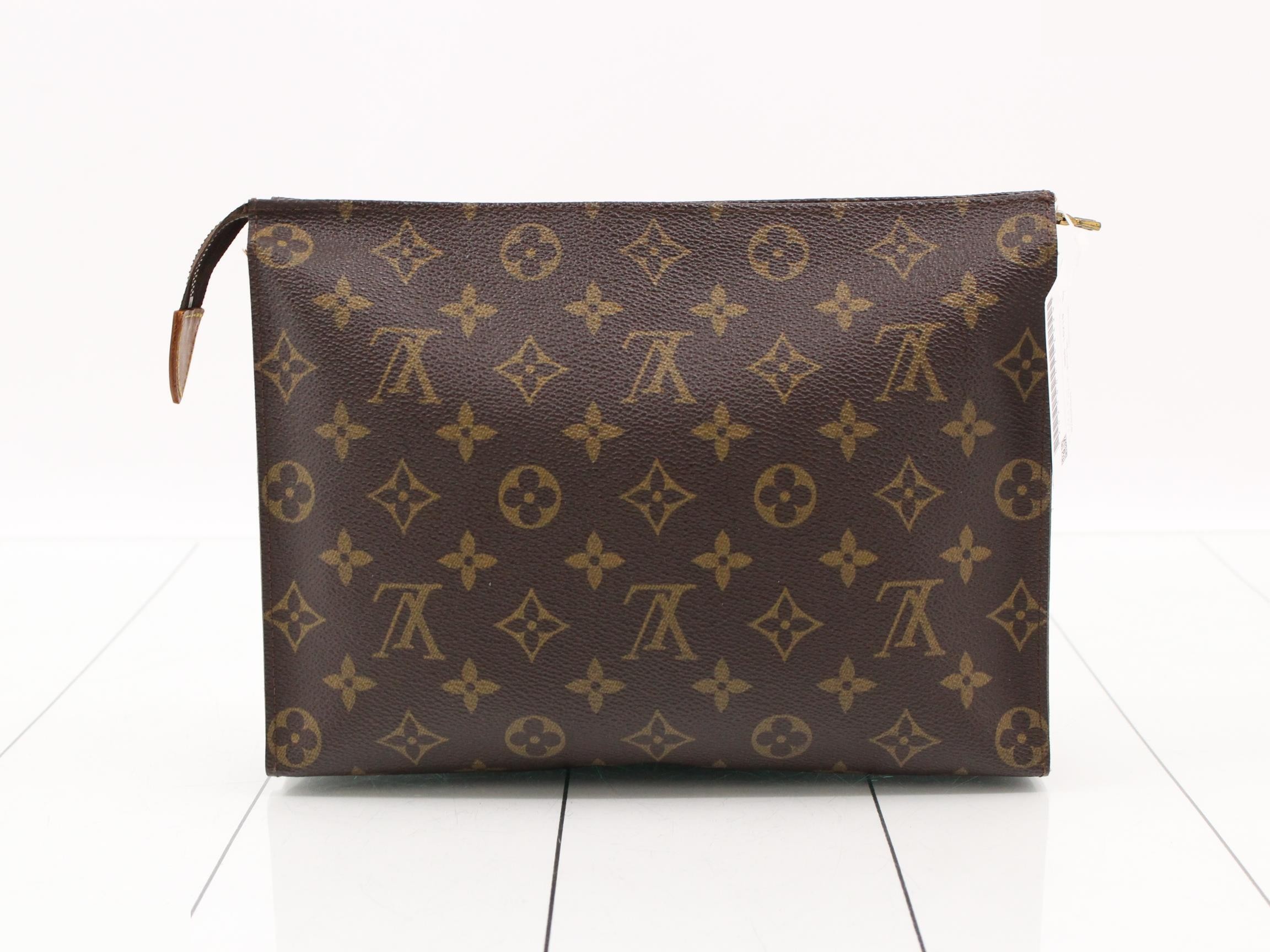 Monogram handbag, pochette, toilette, second bag — view 2