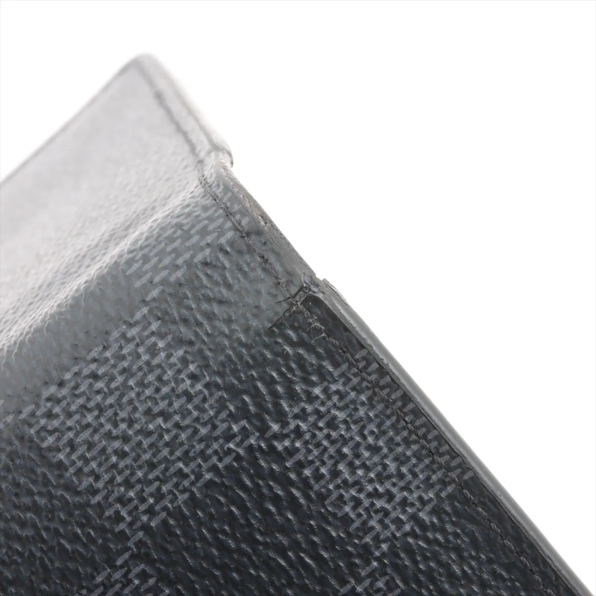 Damier Graphite Portefeuille Blazer N62665 Black Long Wallet with Initials RFID Reactive — view 12