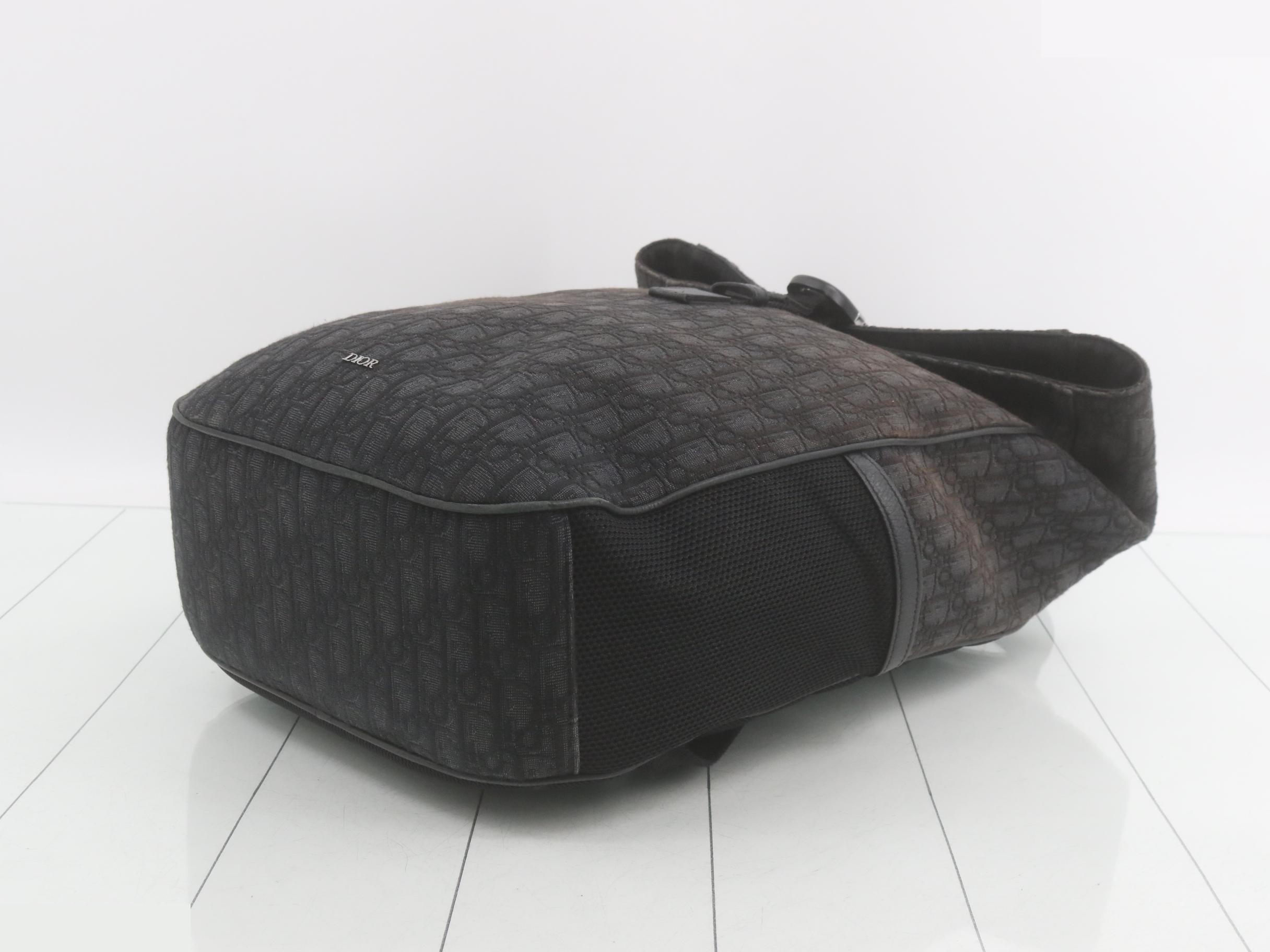 Oblique Backpack, Black, 0284 — view 6