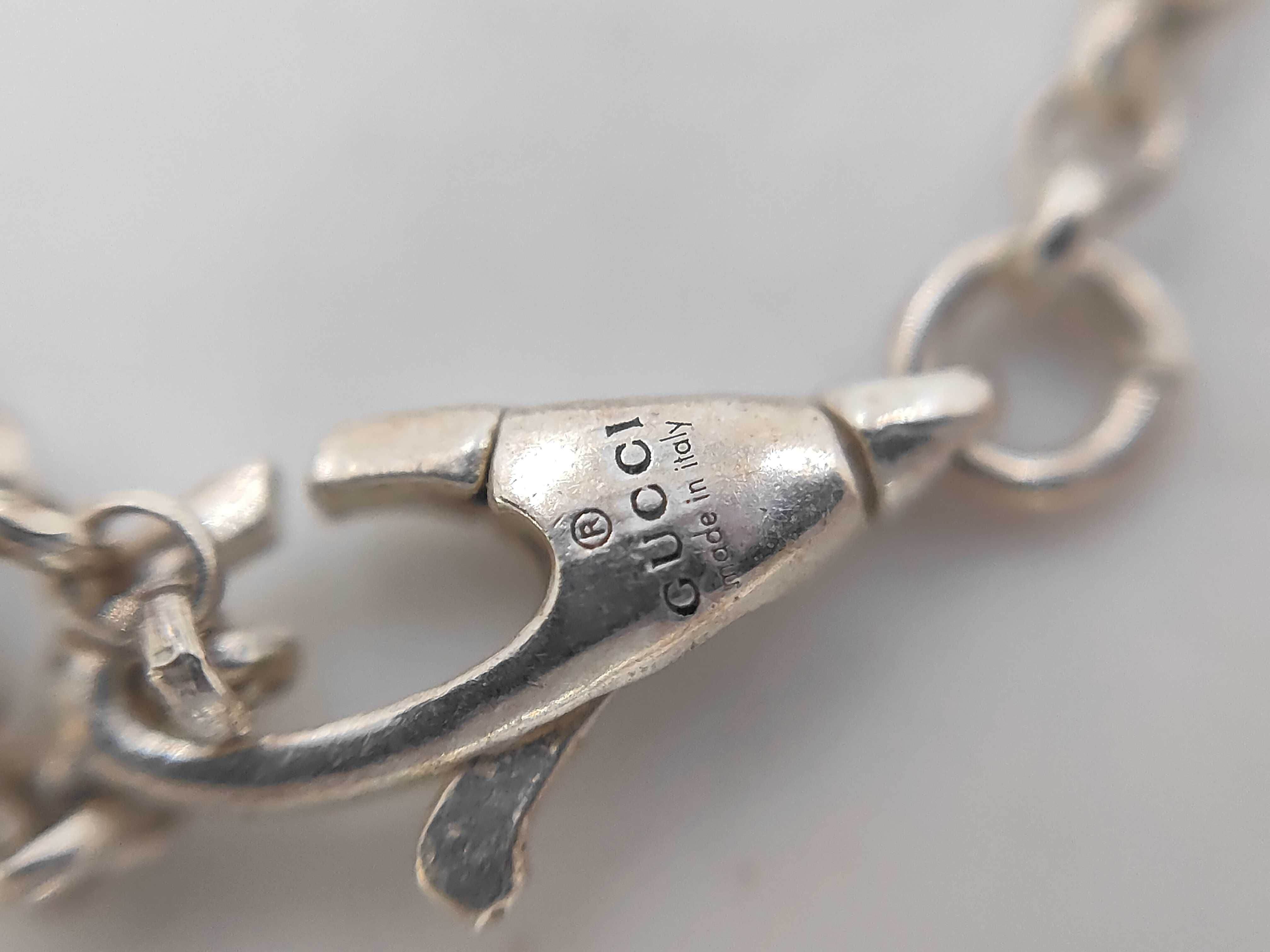 GG necklace, 925 sterling silver, with box and dust bag. — view 5