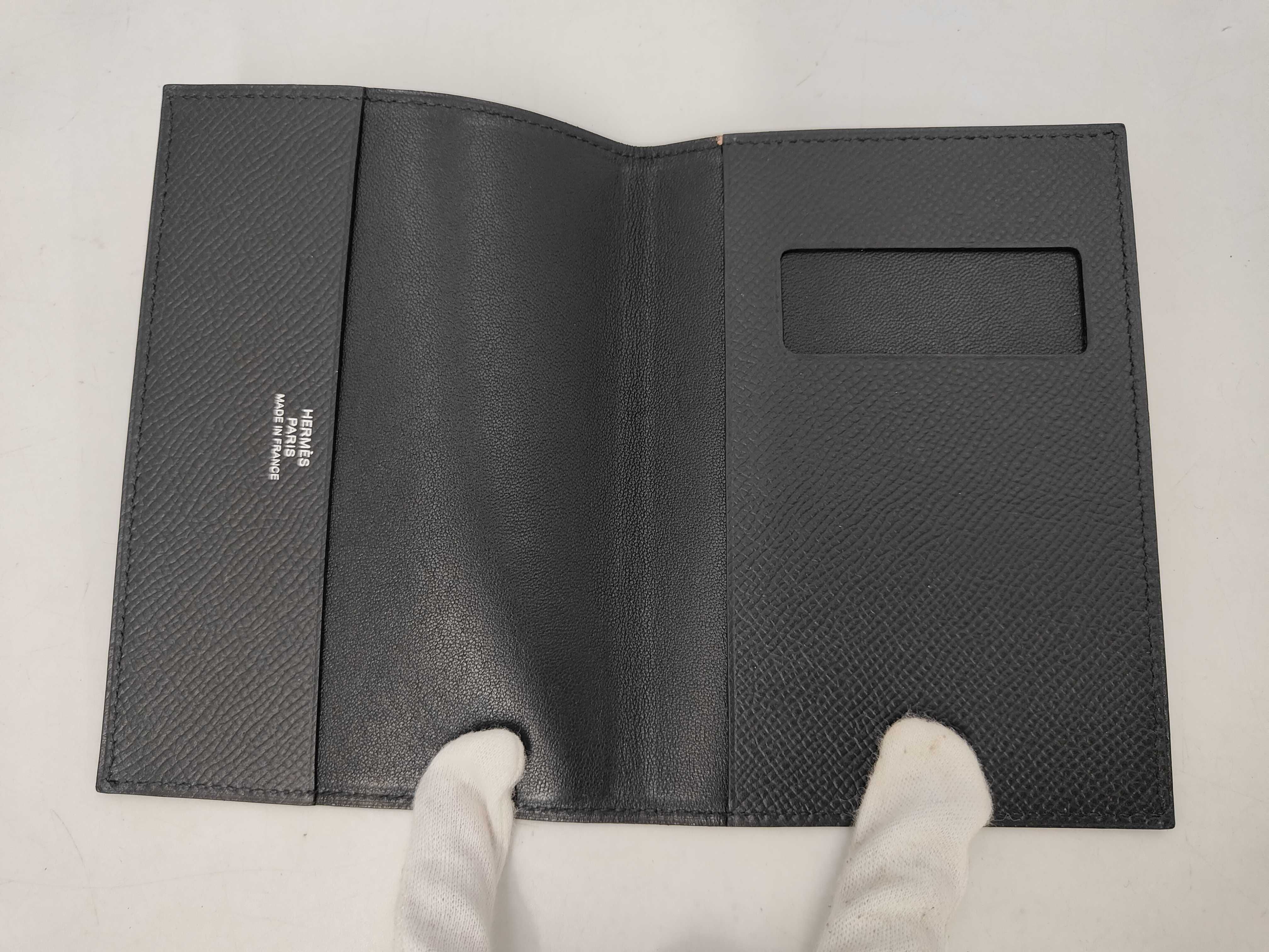 Epsom Passport Cover, Card Case, Pass Case, Business Card Holder — view 3