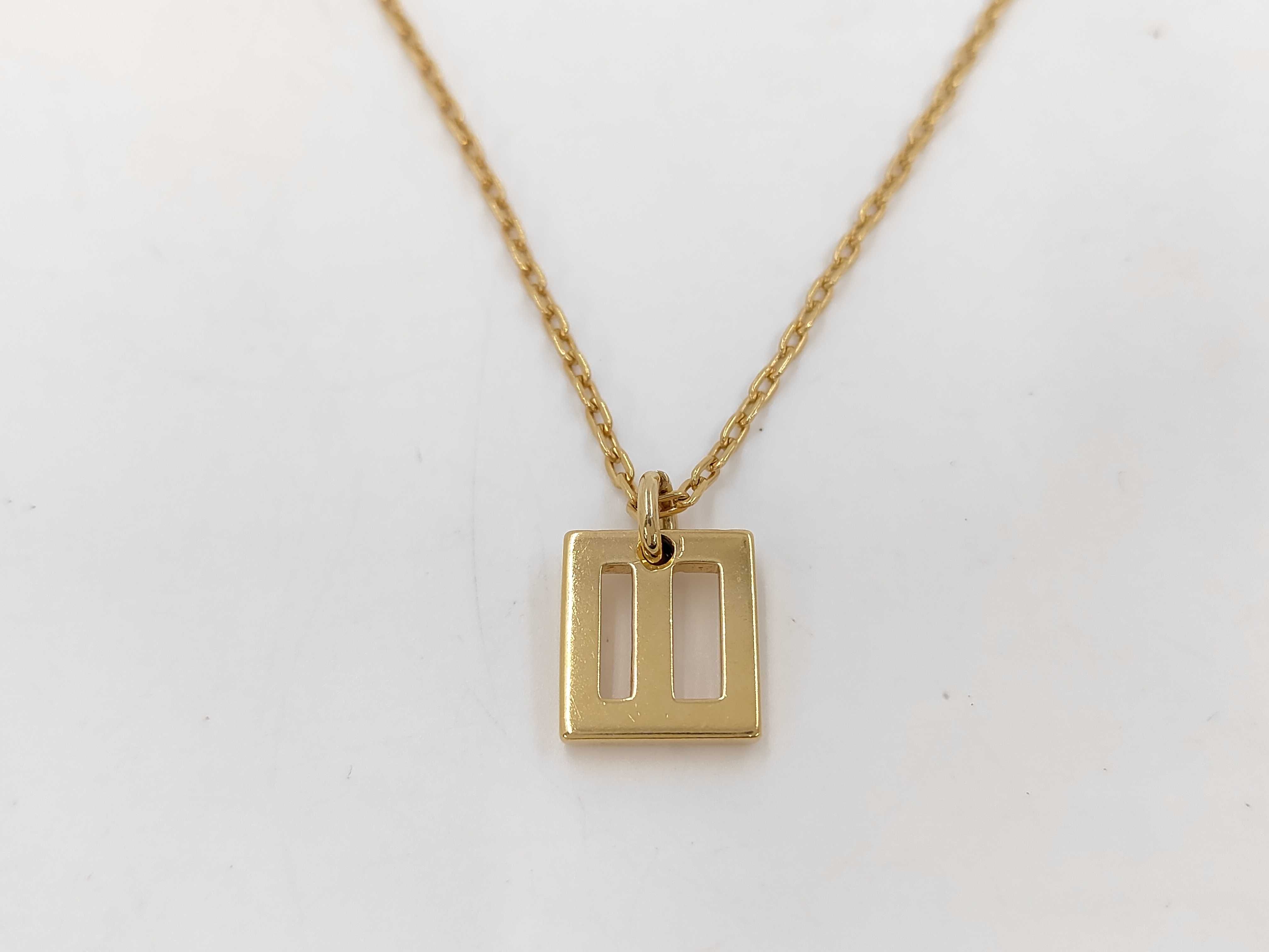 Christian necklace, gold necklace — view 3