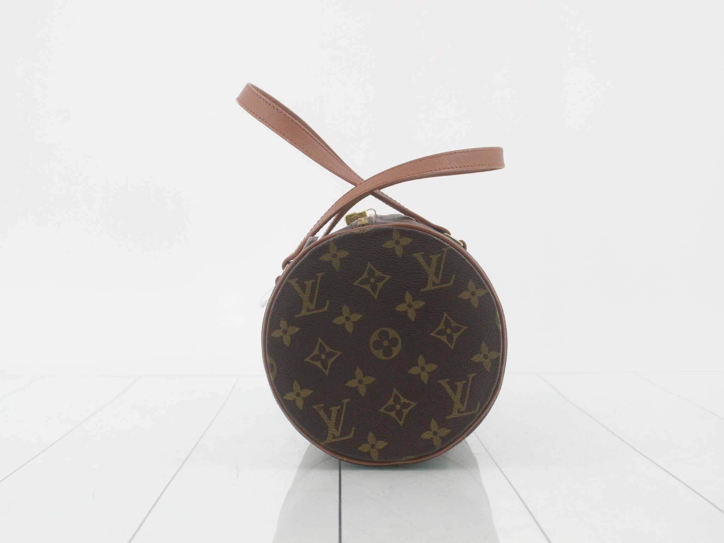 Monogram Papillon 30 handbag with pouch — view 3