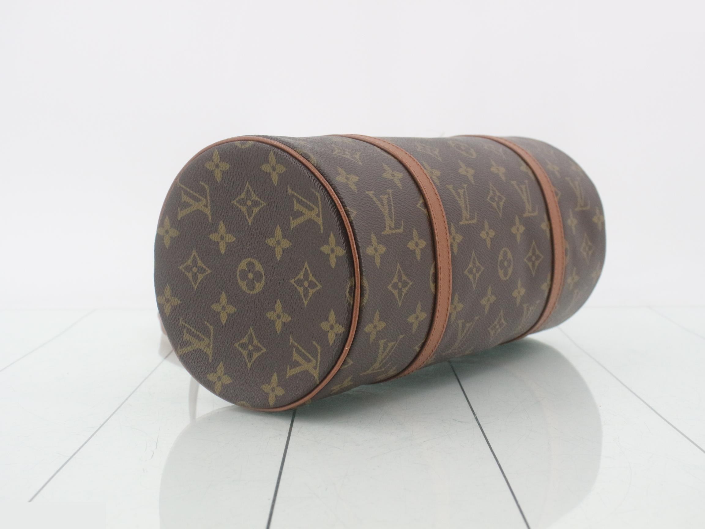 Monogram Papillon 30 handbag with pouch — view 5