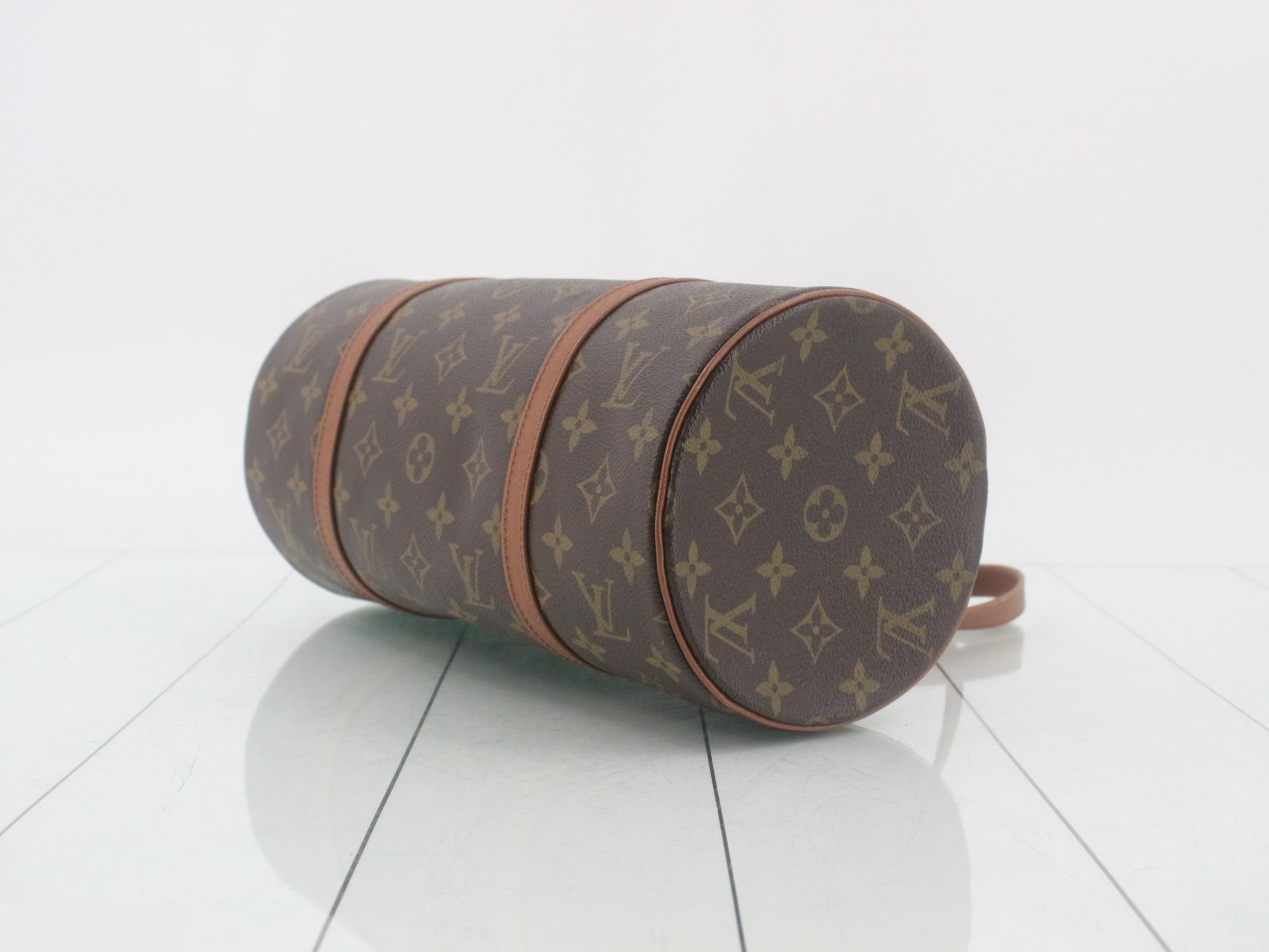 Monogram Papillon 30 handbag with pouch — view 6