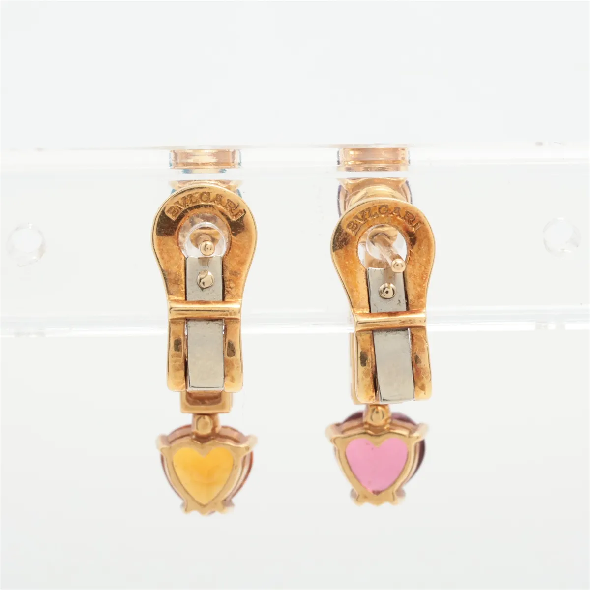 Allegra Multicolor Diamond Earrings, 750 (Yellow Gold), 9.5g. — view 2