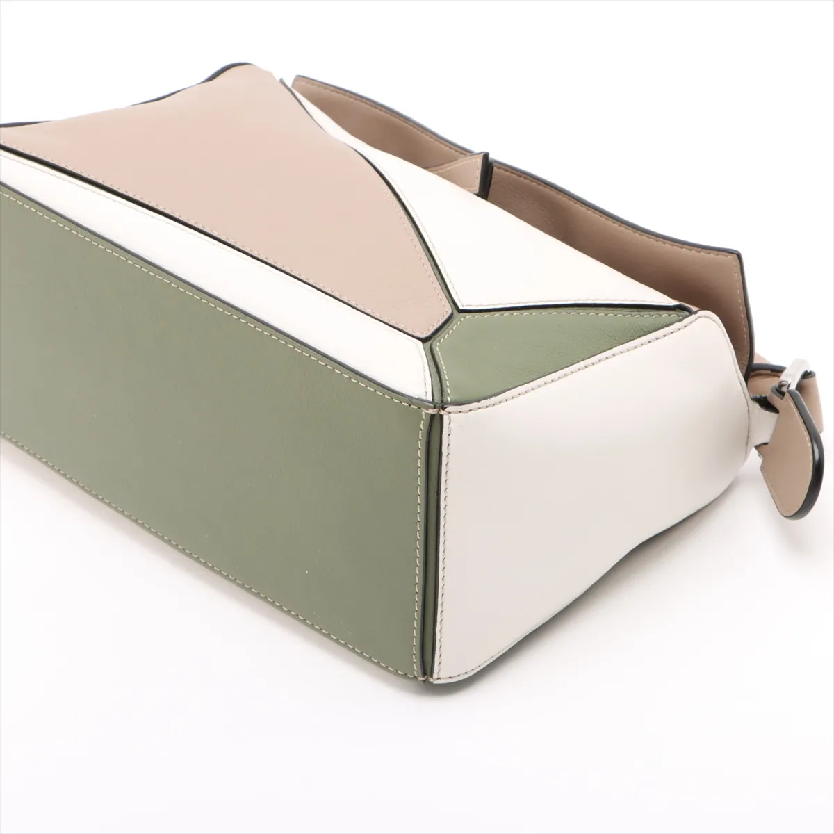 Puzzle Bag Small Leather 2WAY Handbag Multicolor — view 3