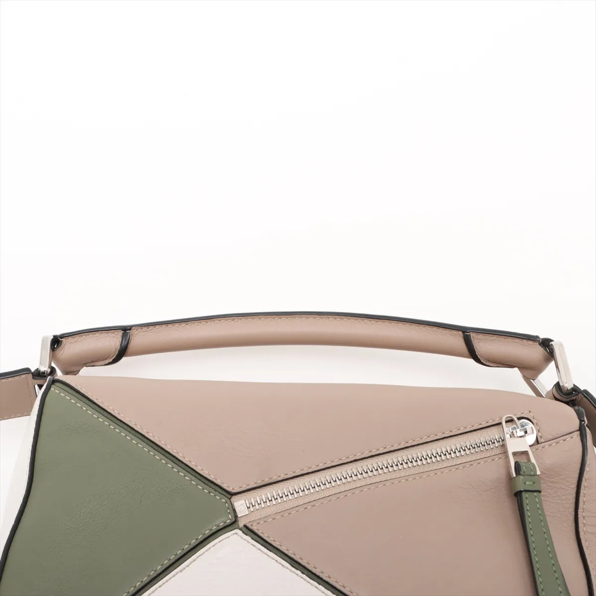 Puzzle Bag Small Leather 2WAY Handbag Multicolor — view 6