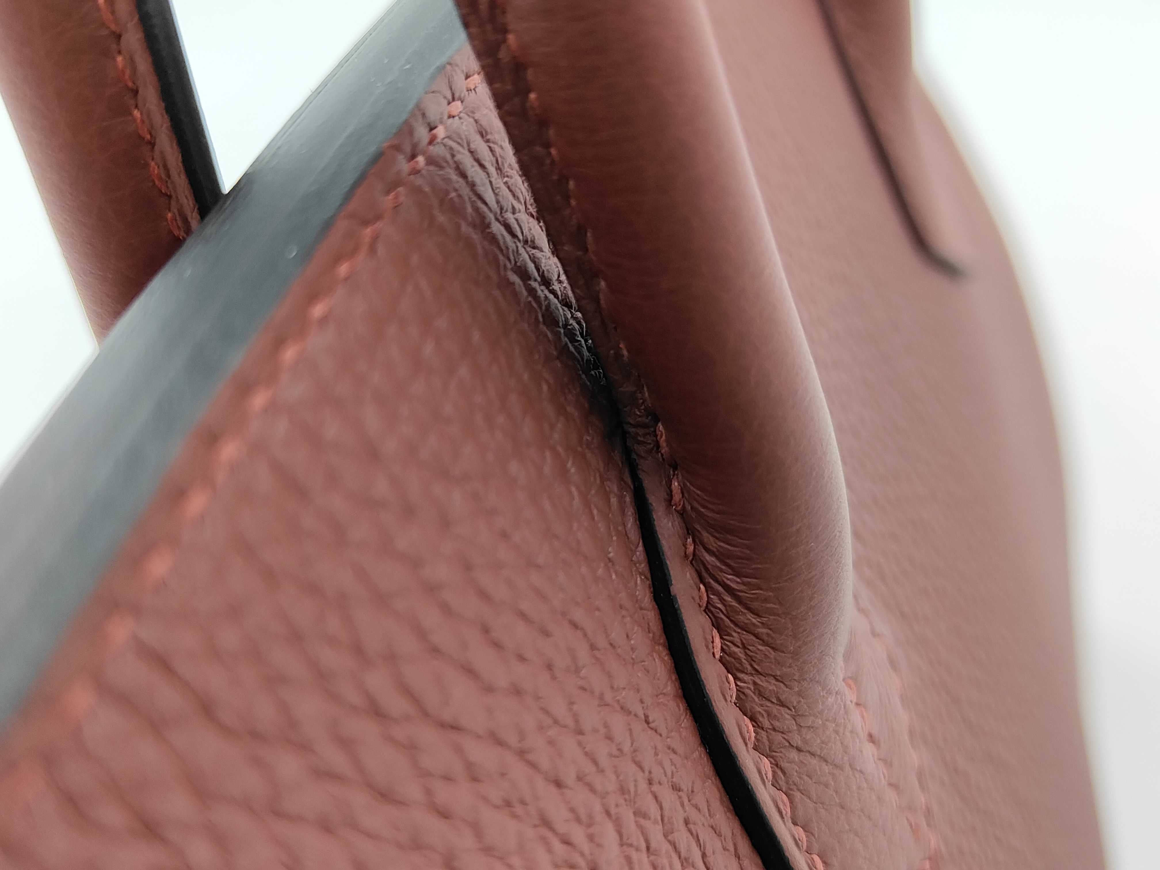 Birkin 30 Togo Rouge H Silver Hardware G Stamp Handbag — view 6