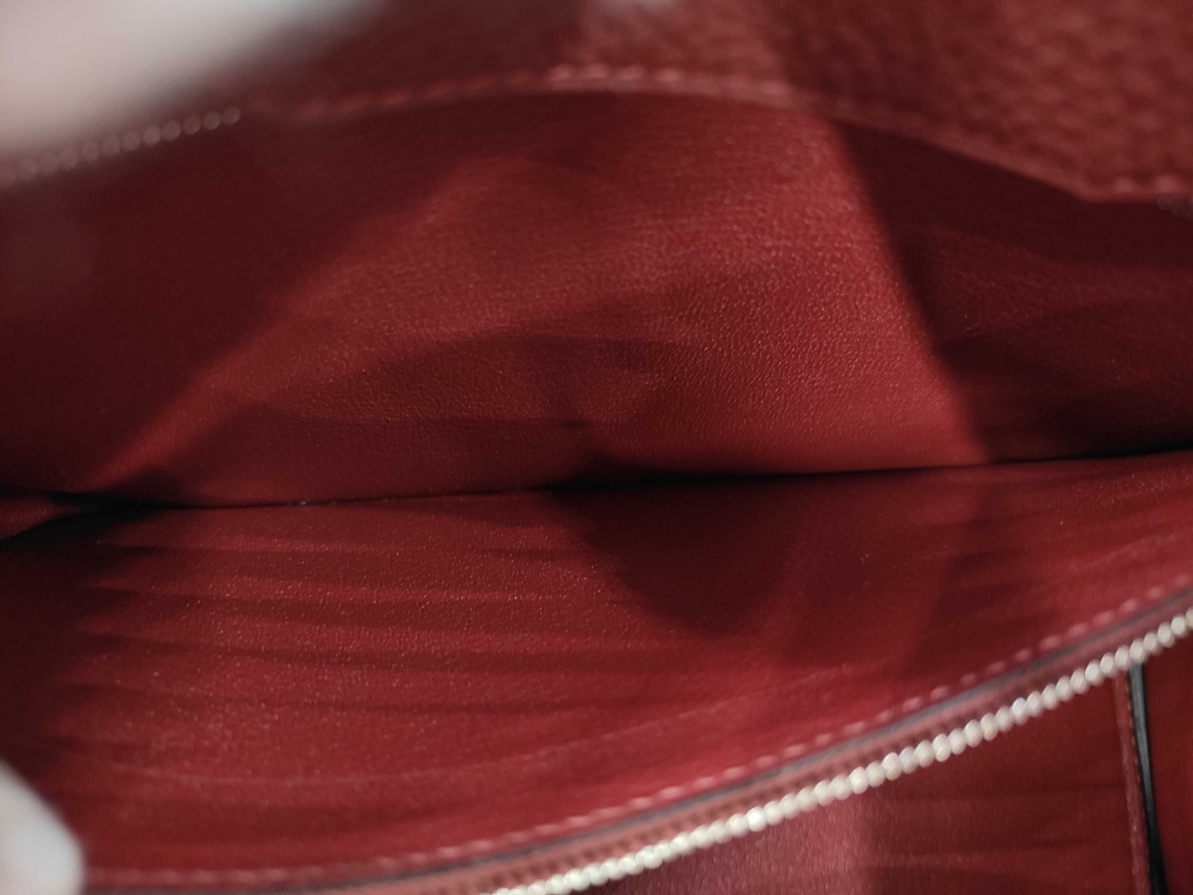 Birkin 30 Togo Rouge H Silver Hardware G Stamp Handbag — view 10