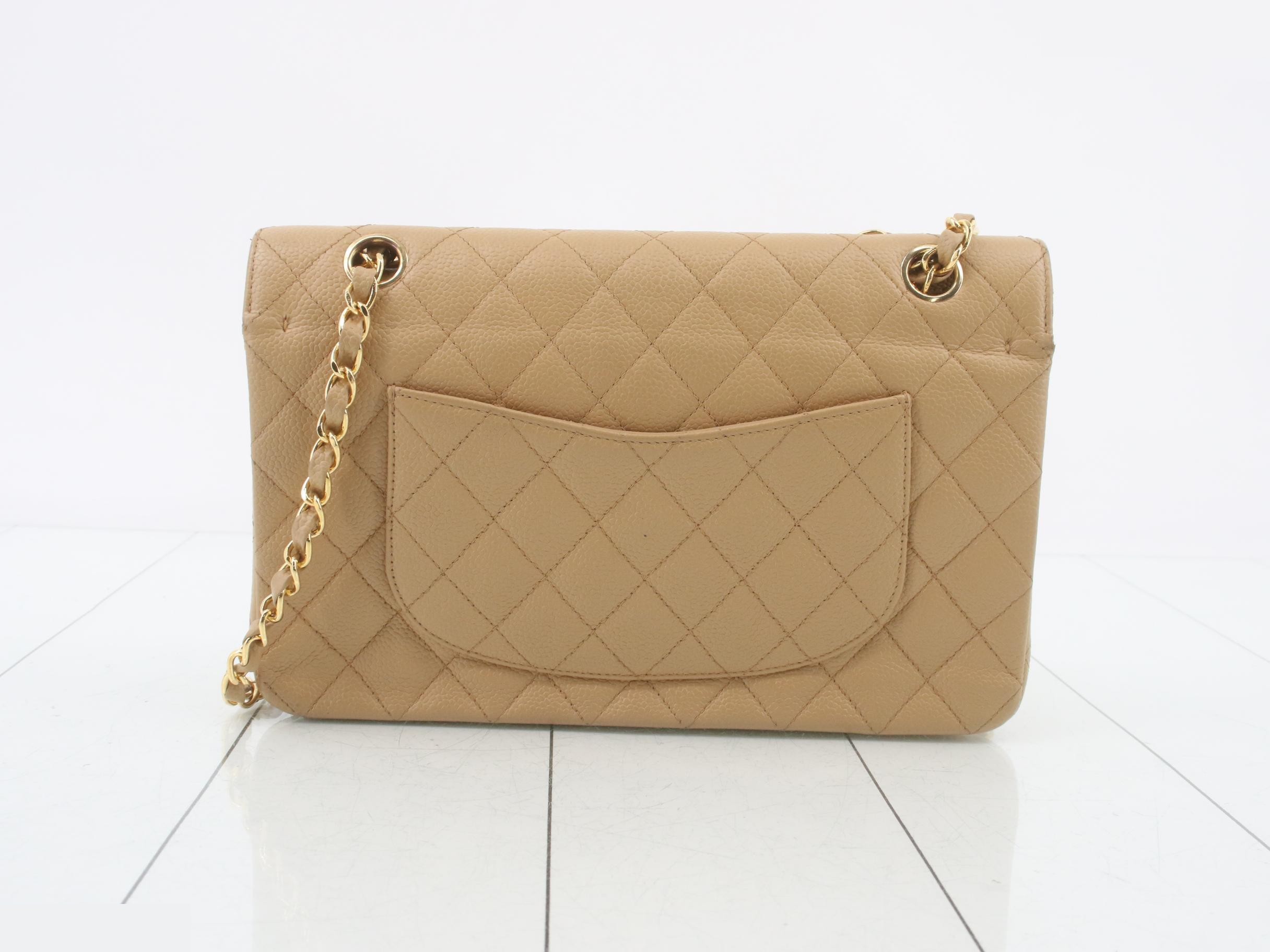 Caviar Double Flap 25 Shoulder Bag (with seal) — view 2