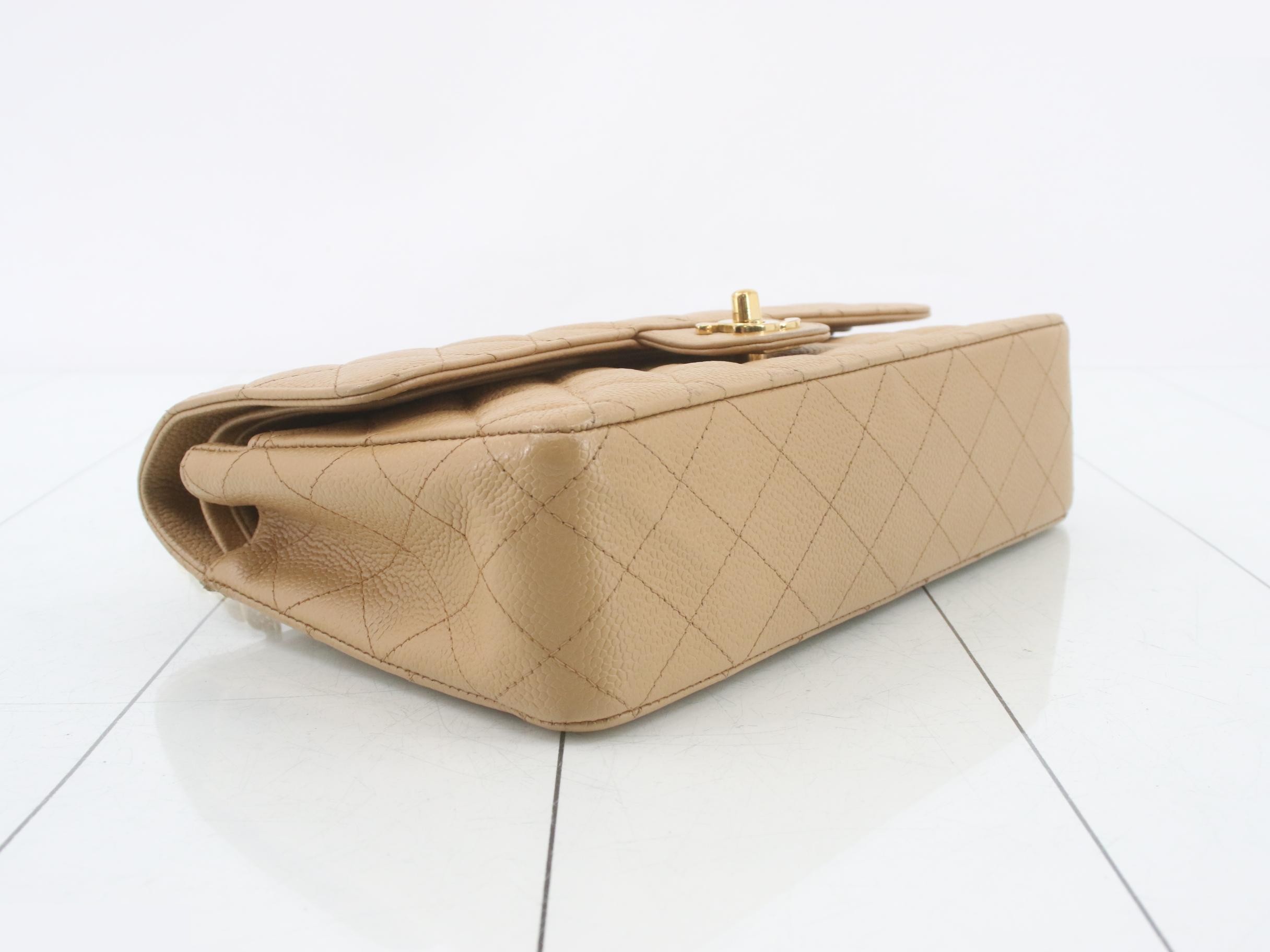 Caviar Double Flap 25 Shoulder Bag (with seal) — view 5