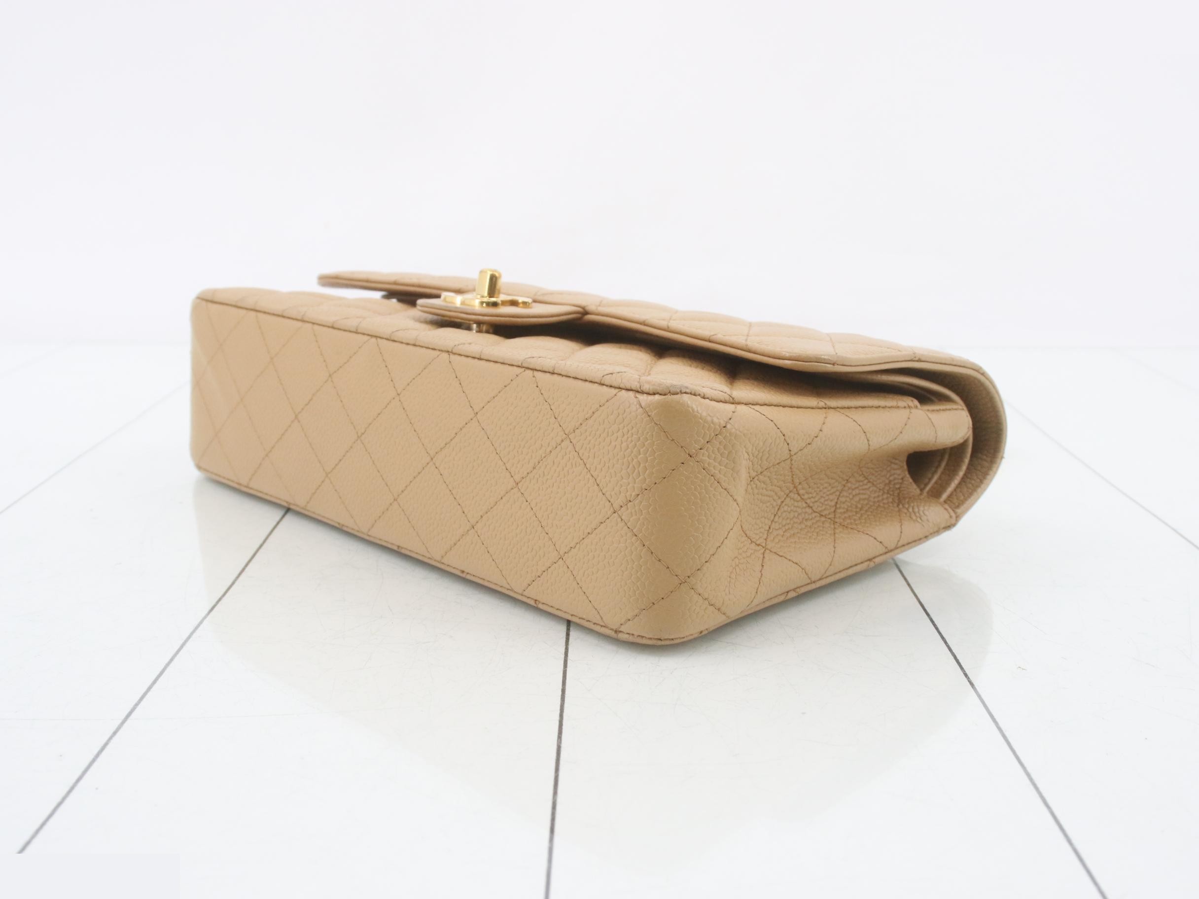 Caviar Double Flap 25 Shoulder Bag (with seal) — view 6