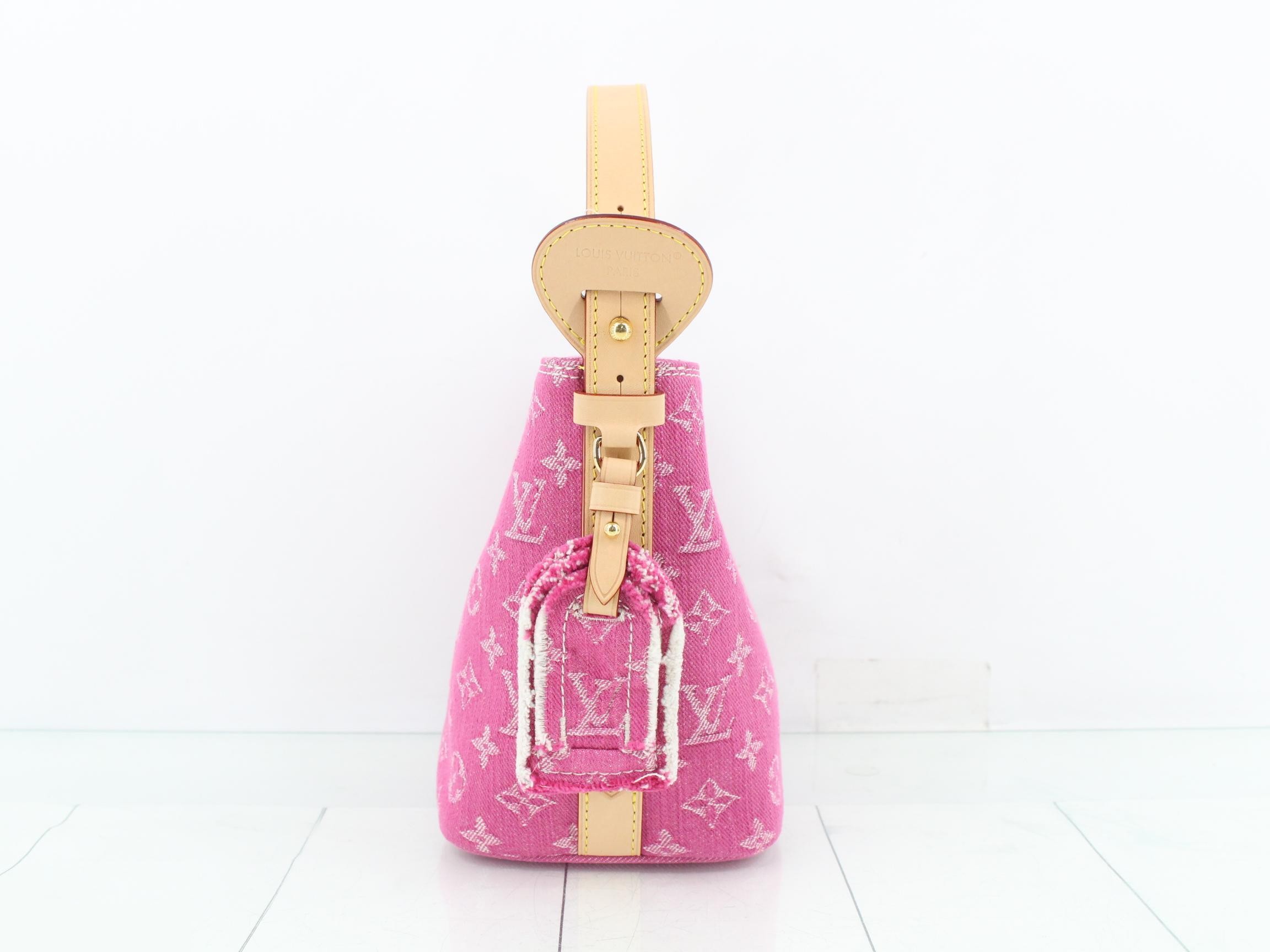 Monogram Denim All-in-BB 2-Way Shoulder Bag — view 4