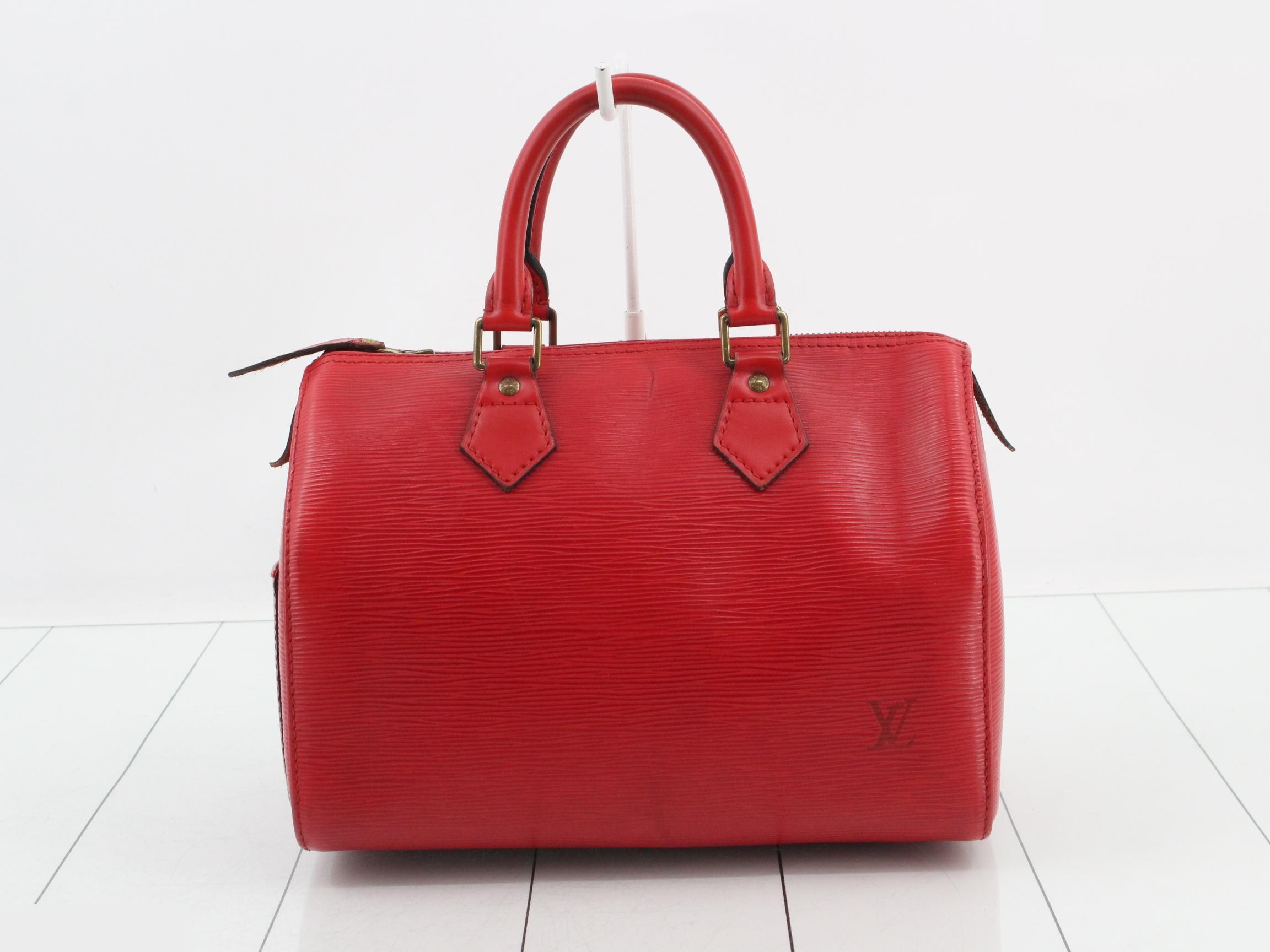 Epi Speedy 25 Castilian Red Handbag — view 2