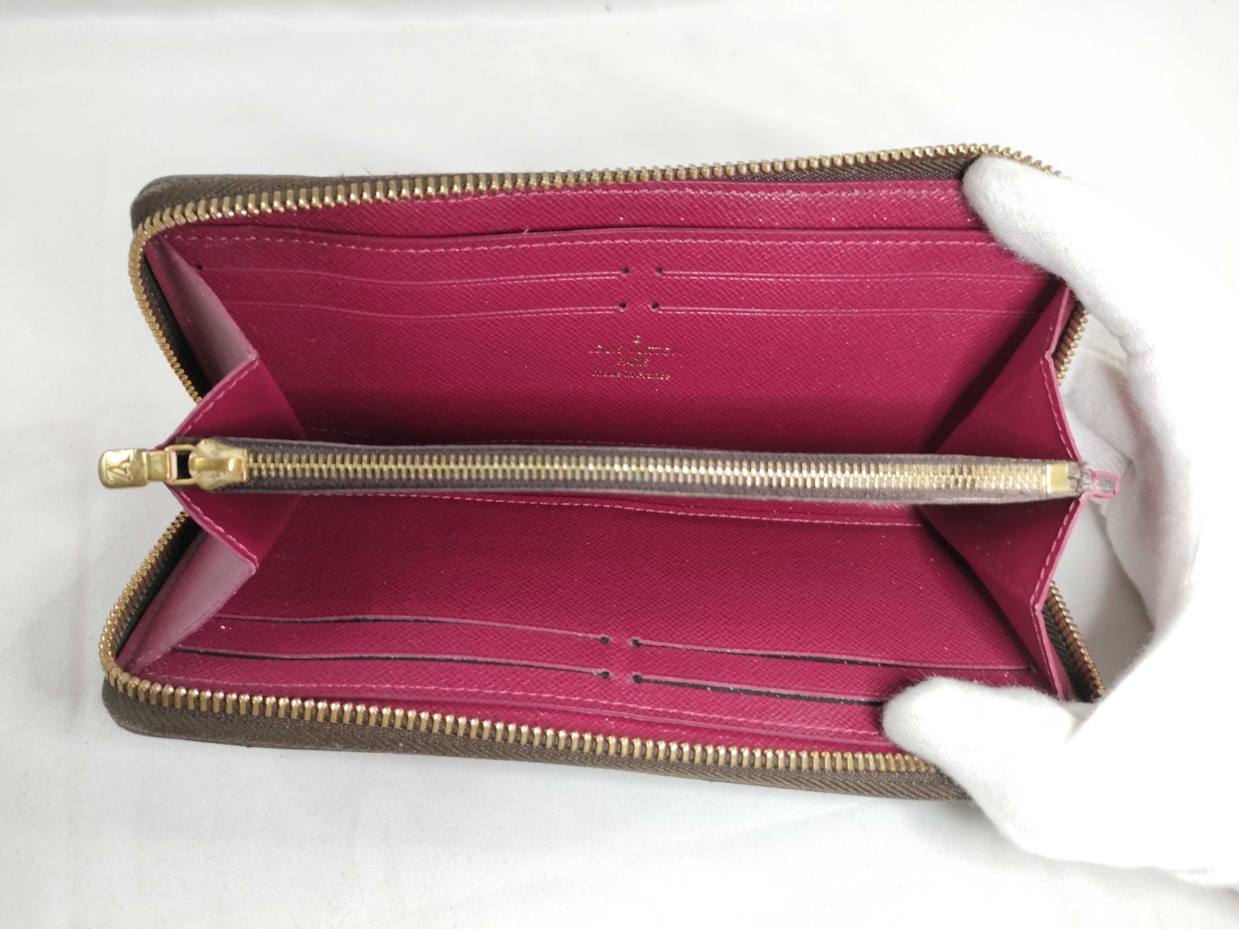 Monogram Portefeuille Clemence Fuchsia Wallet — view 8