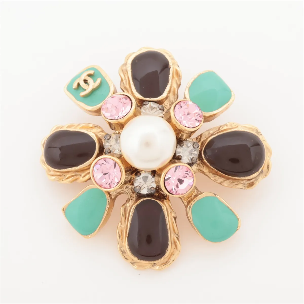 Coco Mark 05P Brooch GP Gold