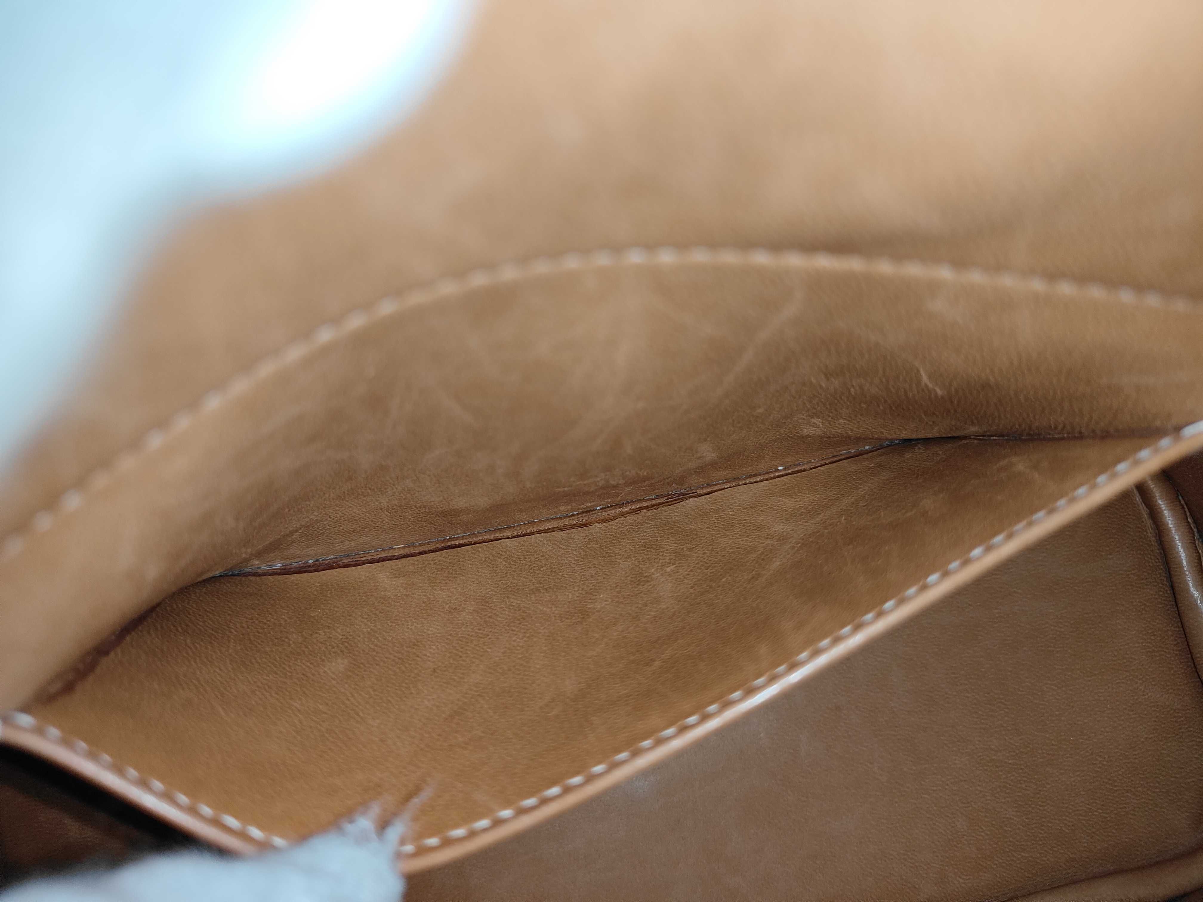 Bolide 23 Courchevel Leather Handbag with Gold Hardware (Z) — view 12