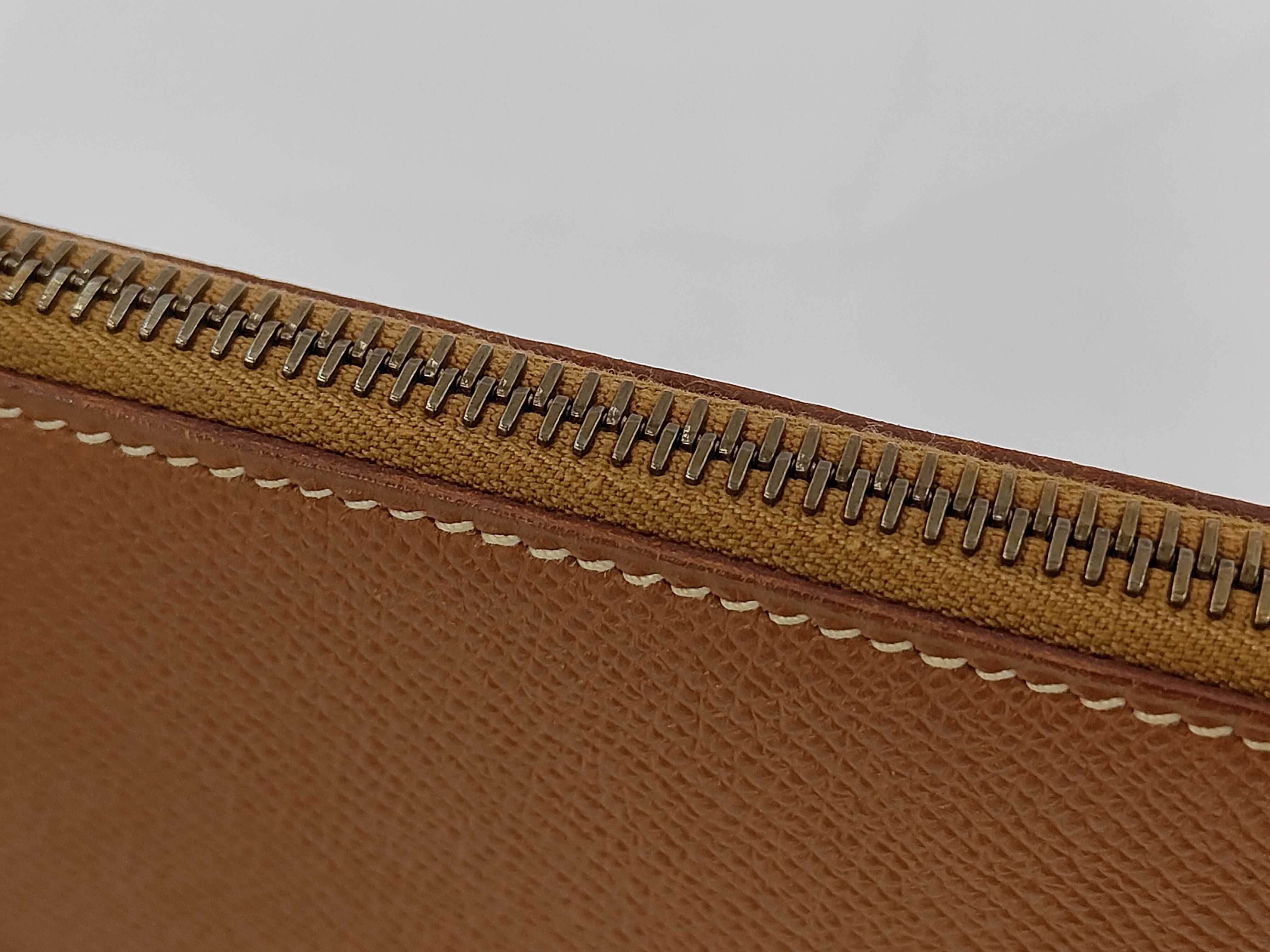 Bolide 23 Courchevel Leather Handbag with Gold Hardware (Z) — view 8
