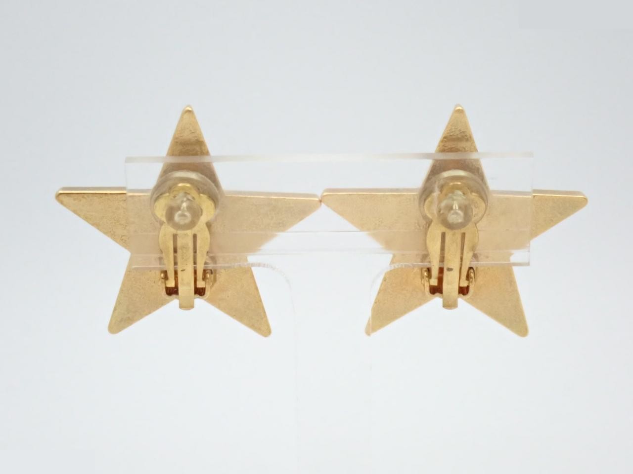 Coco Mark Star Earrings — view 2