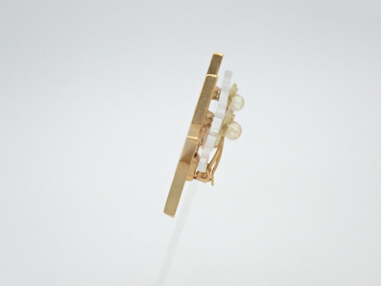 Coco Mark Star Earrings — view 3