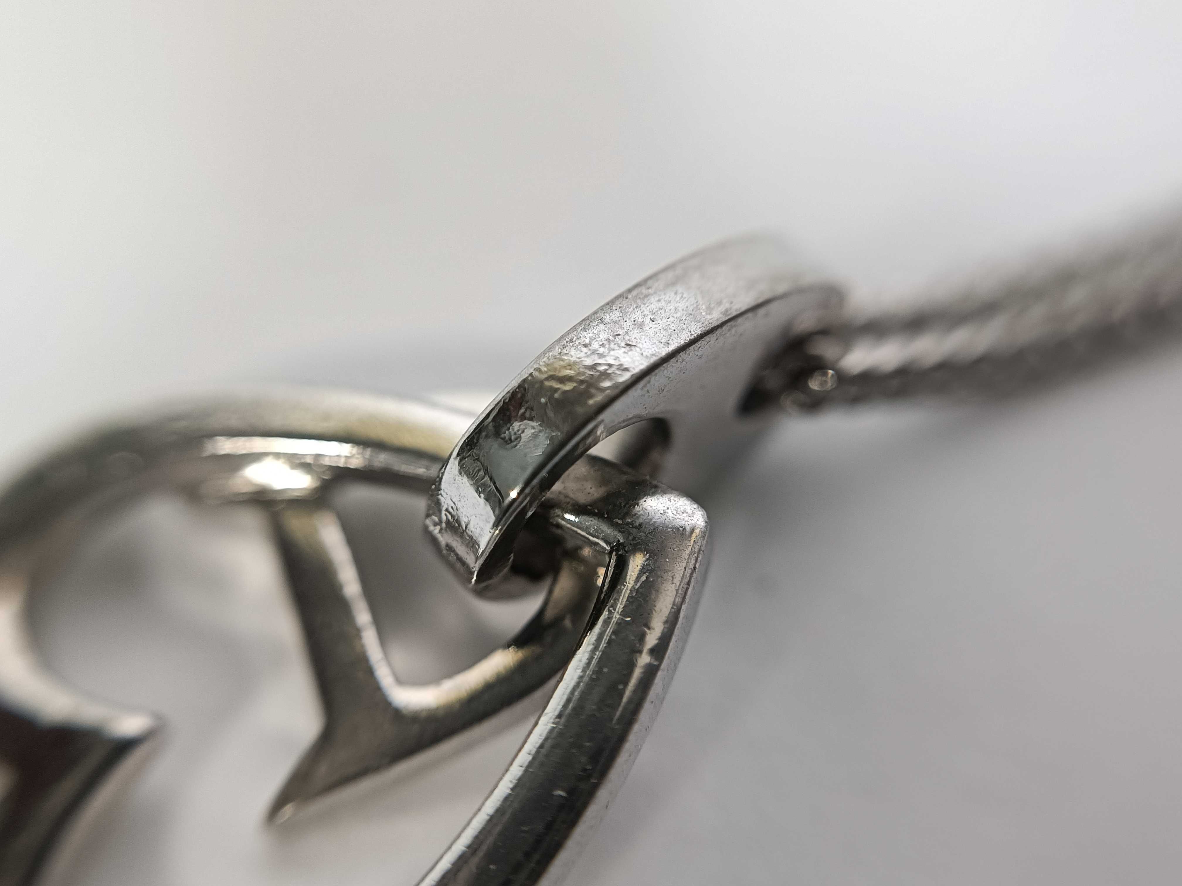 SV D mark heart necklace — view 6
