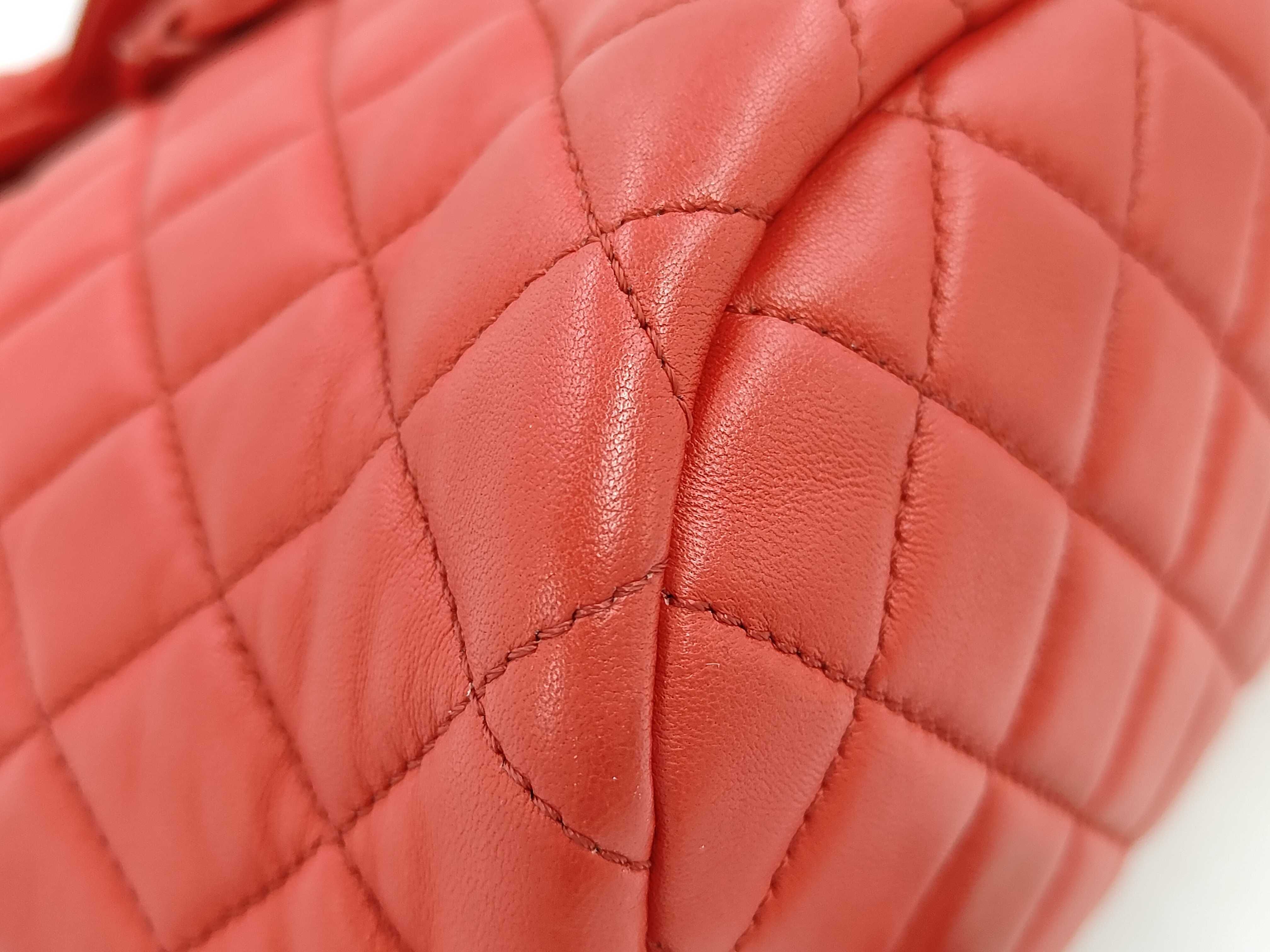 Matelassé Chain Lambskin Backpack — view 3