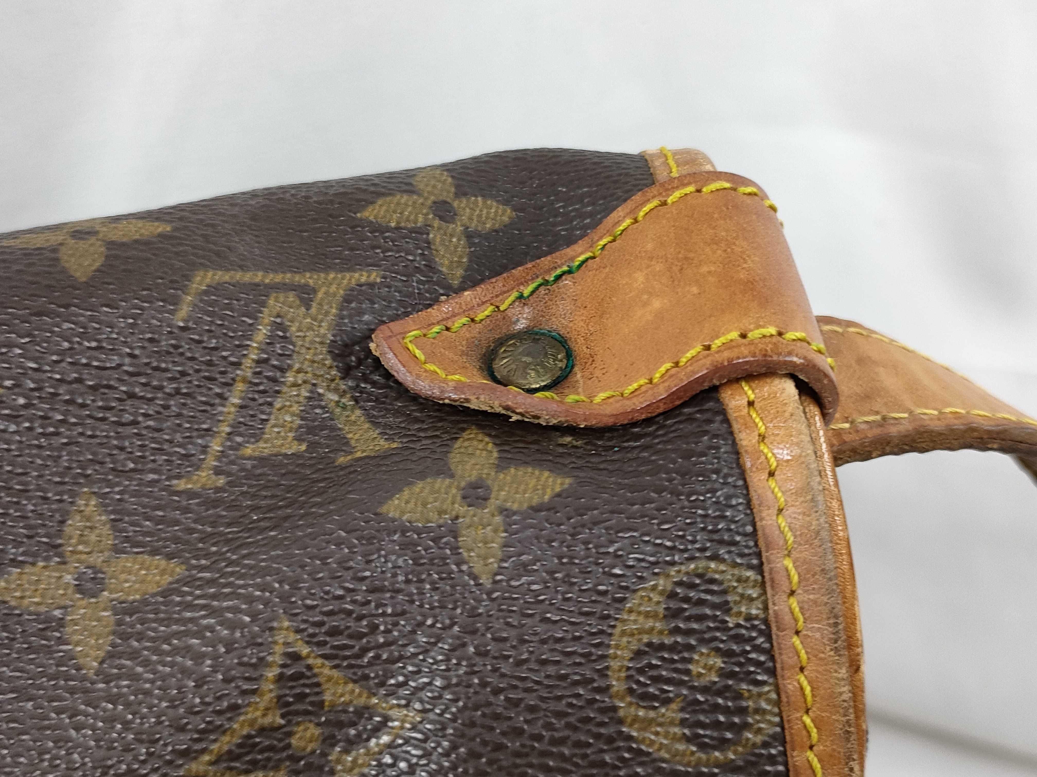 Monogram Louis Vuitton Monogram Saumur 35 M42254 882VI Shoulder Bag — view 3