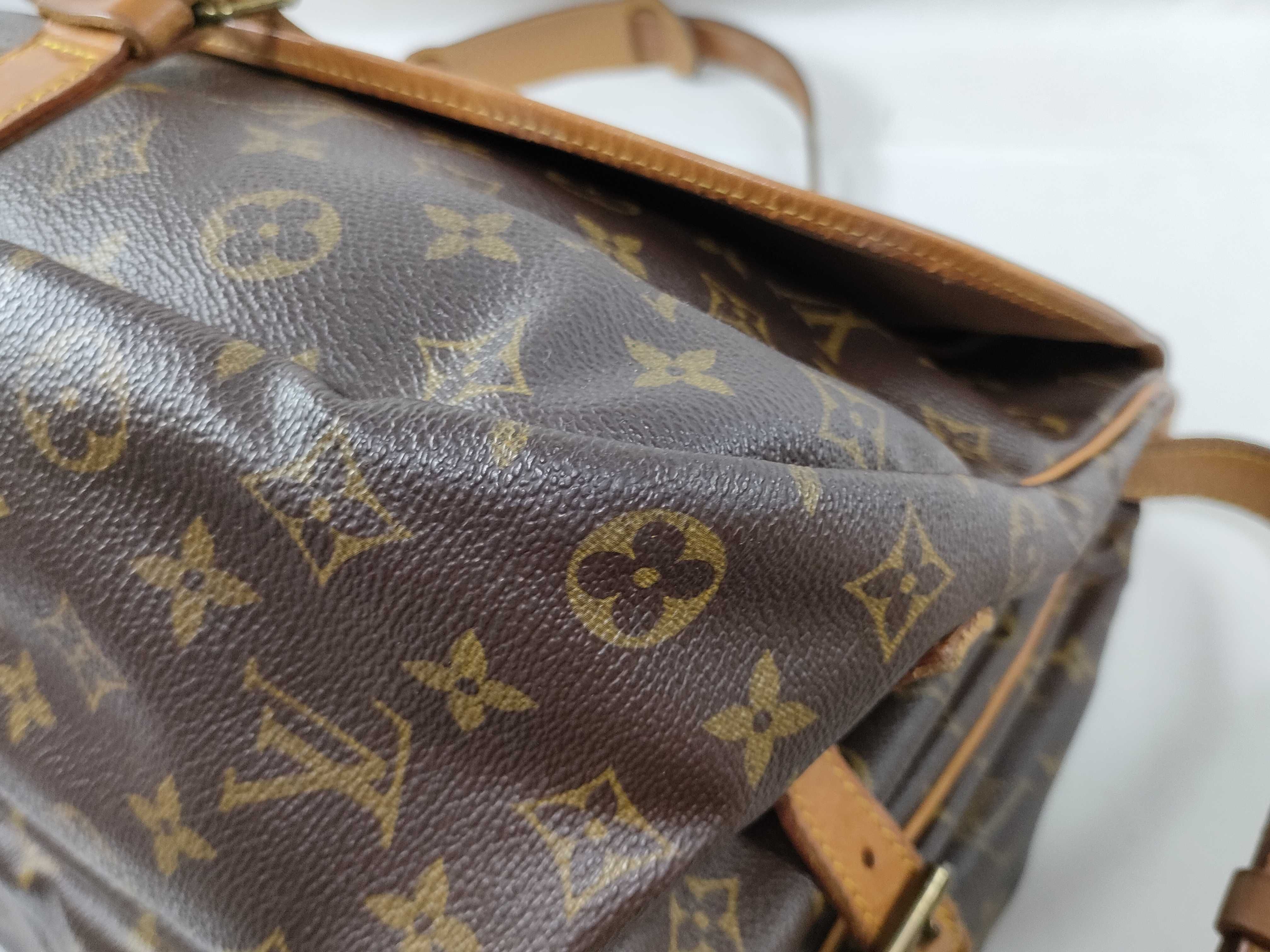 Monogram Louis Vuitton Monogram Saumur 35 M42254 882VI Shoulder Bag — view 5