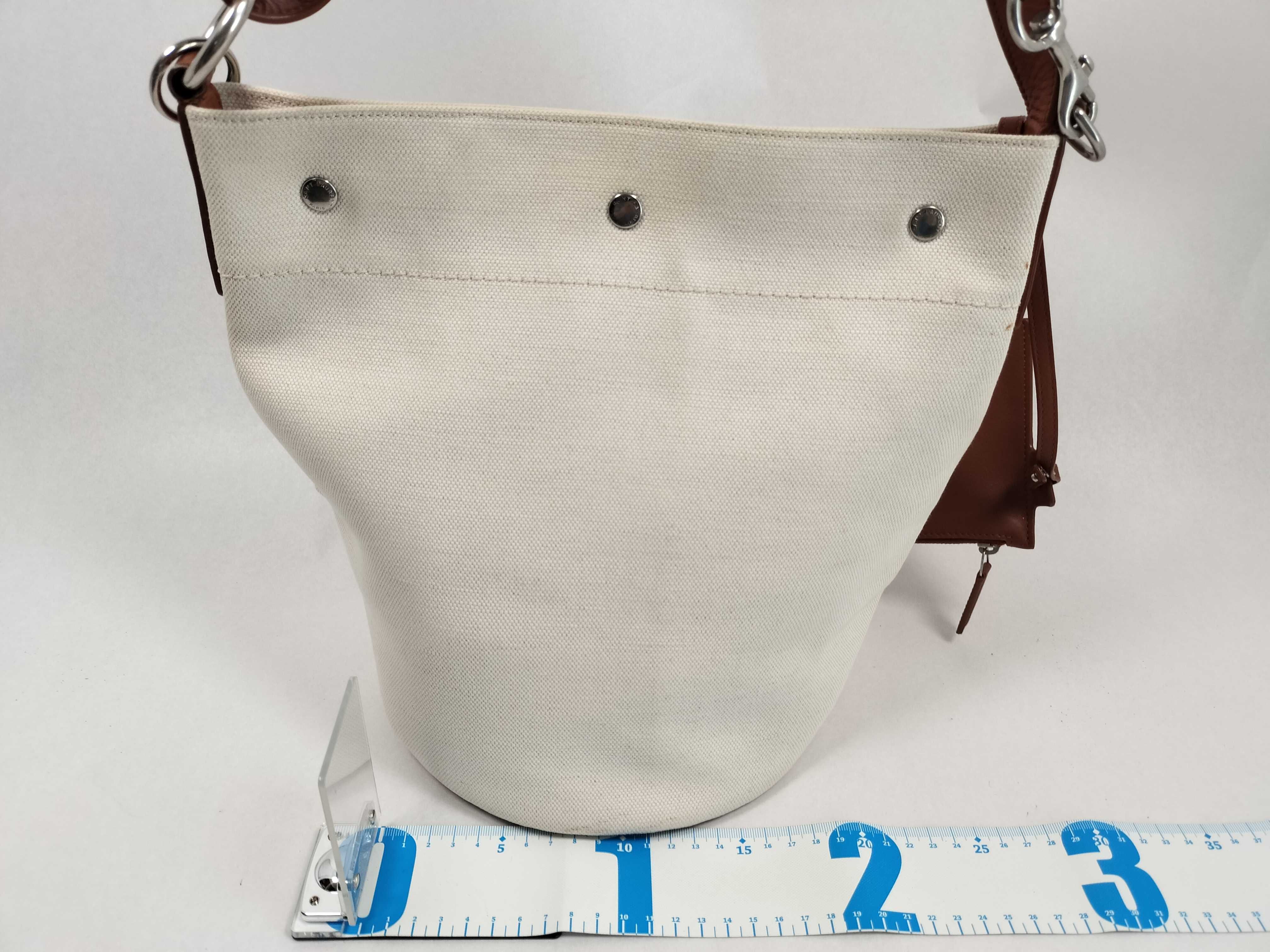 Canvas Rive Gauche Shoulder Bag with Pouch — view 2