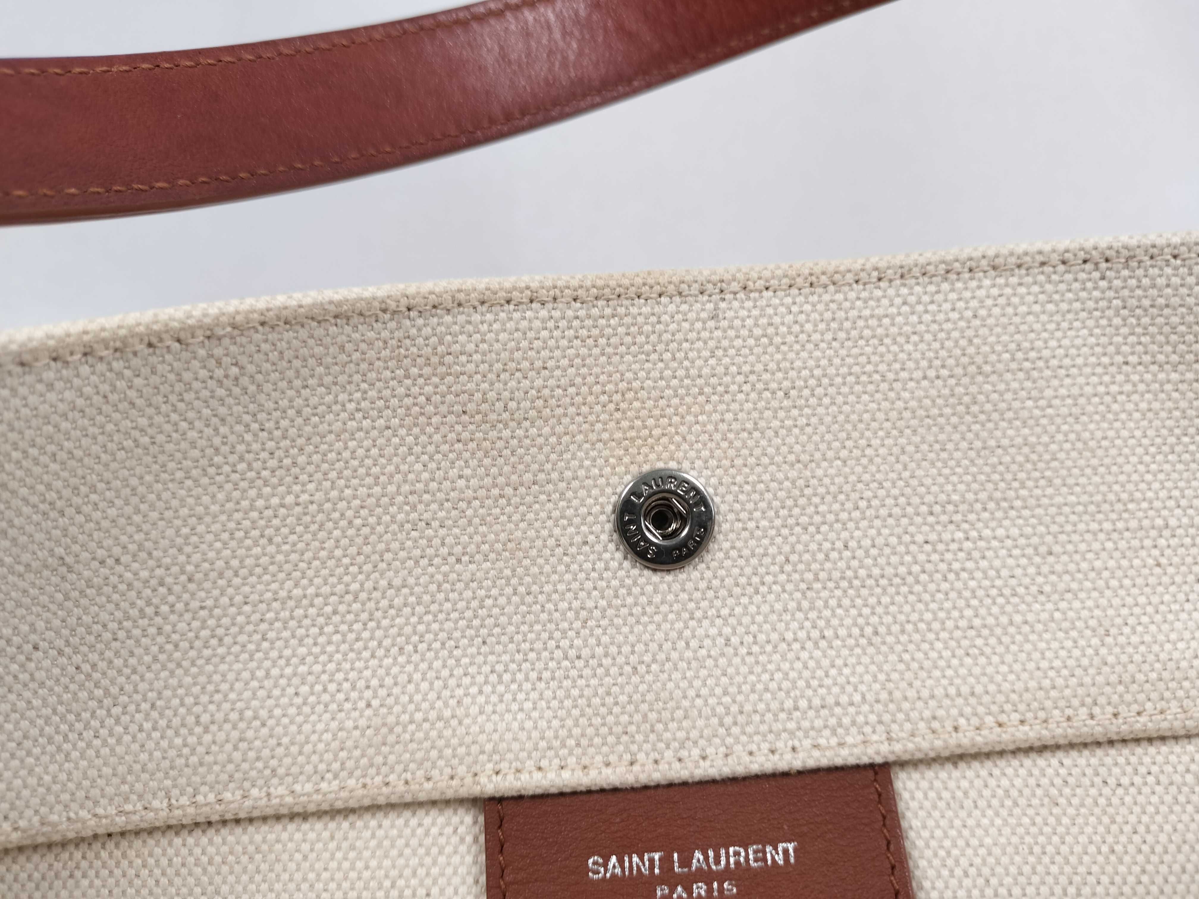 Canvas Rive Gauche Shoulder Bag with Pouch — view 11