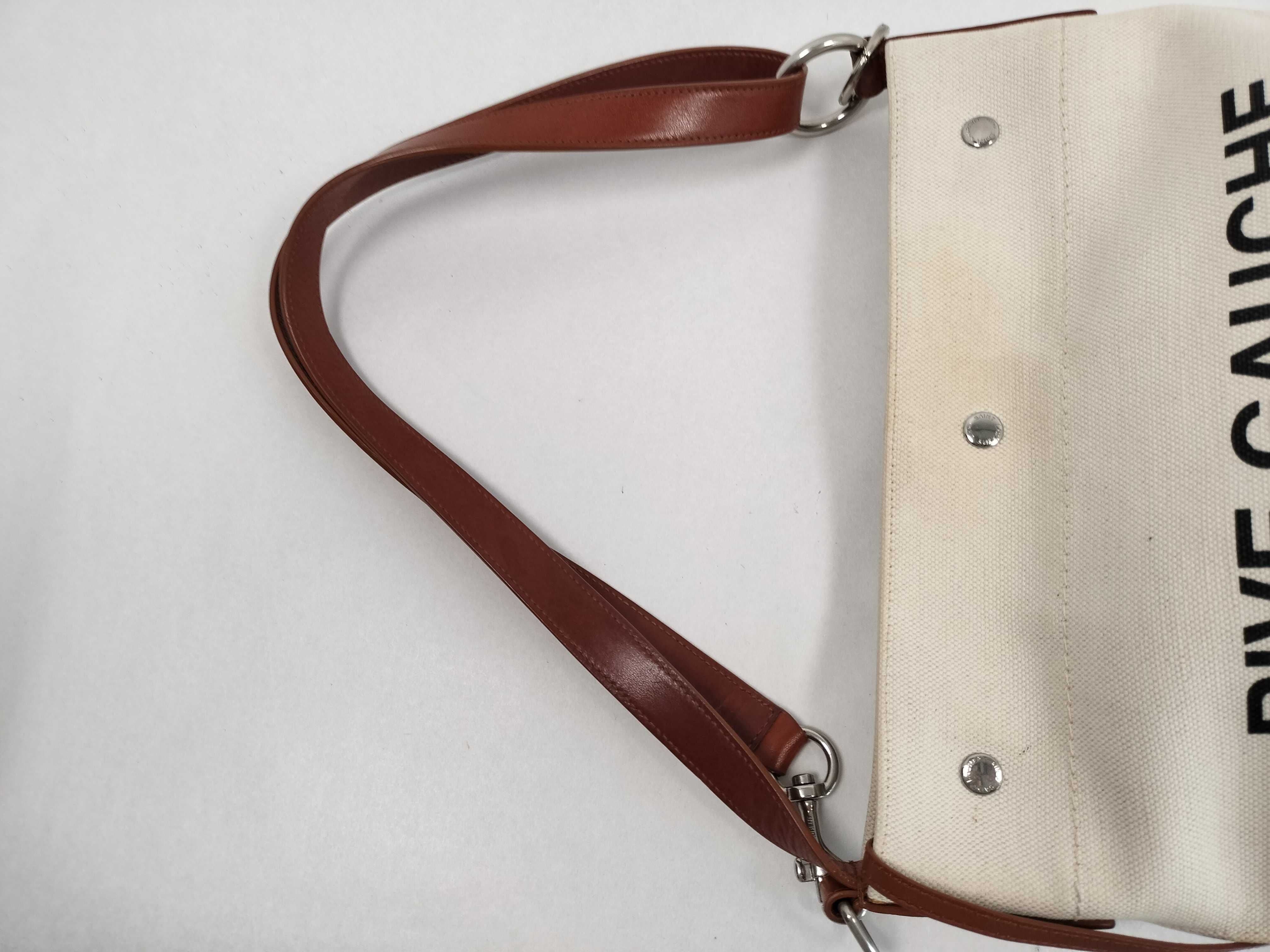 Canvas Rive Gauche Shoulder Bag with Pouch — view 3