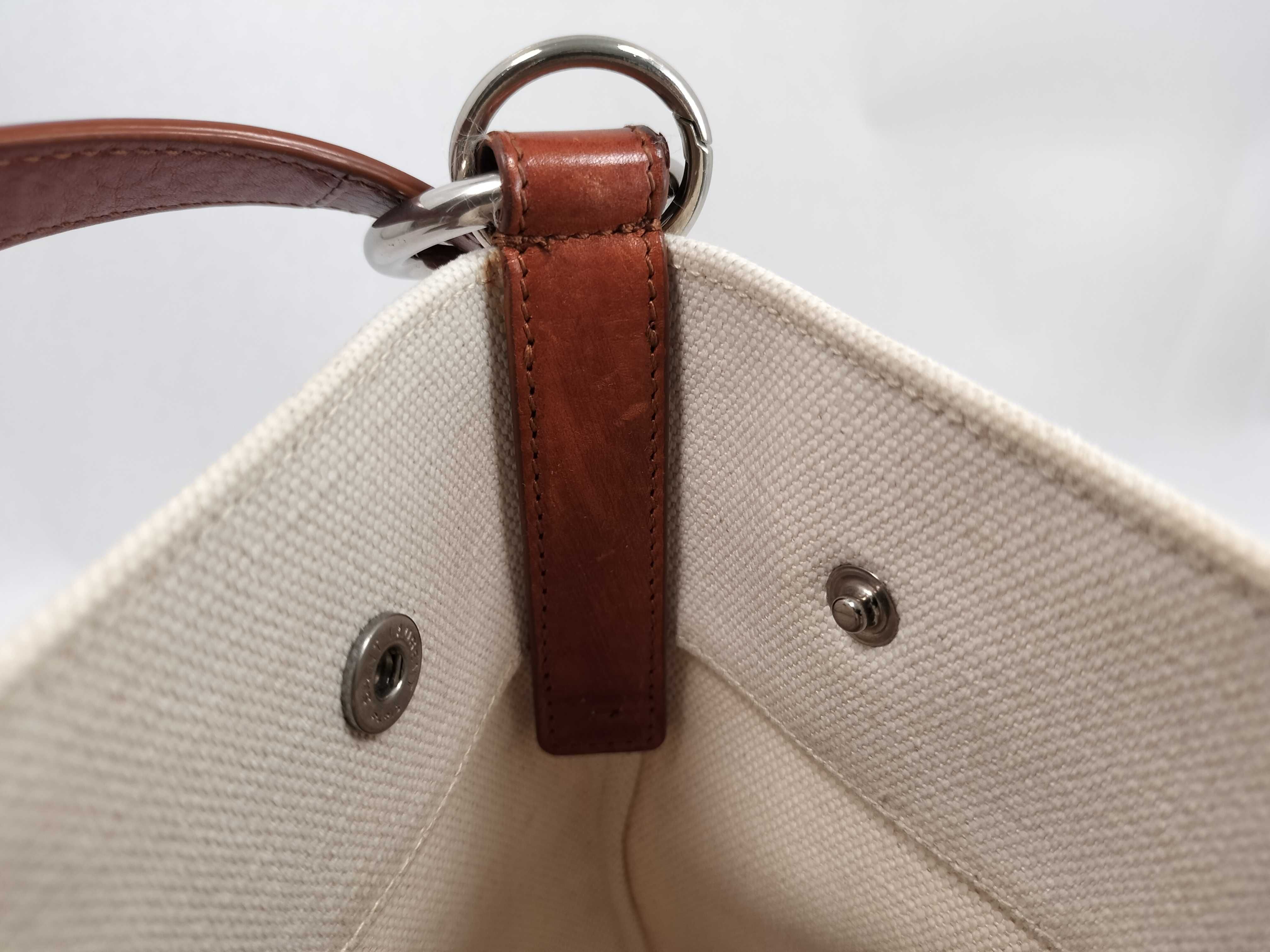 Canvas Rive Gauche Shoulder Bag with Pouch — view 8