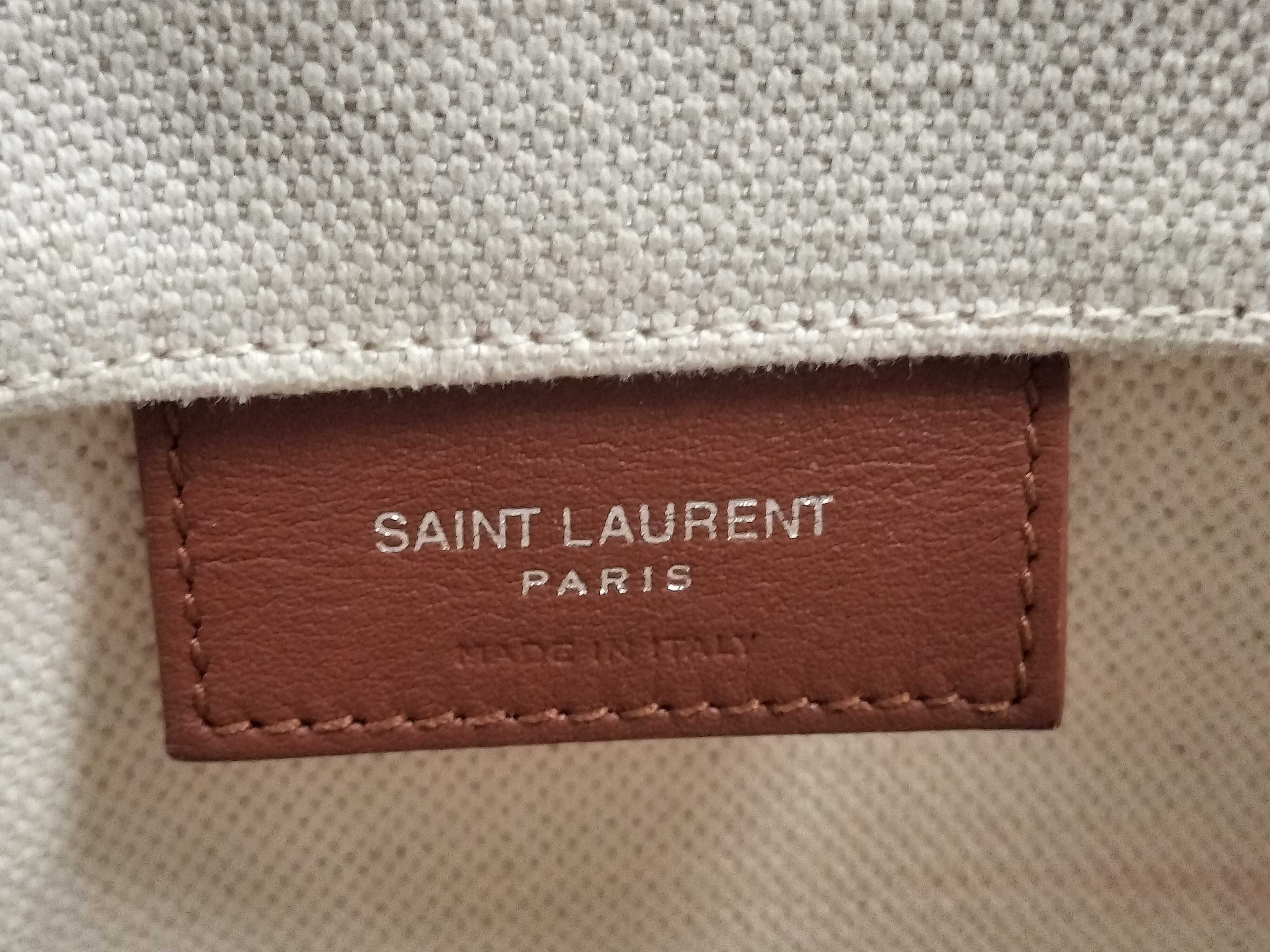 Canvas Rive Gauche Shoulder Bag with Pouch — view 10