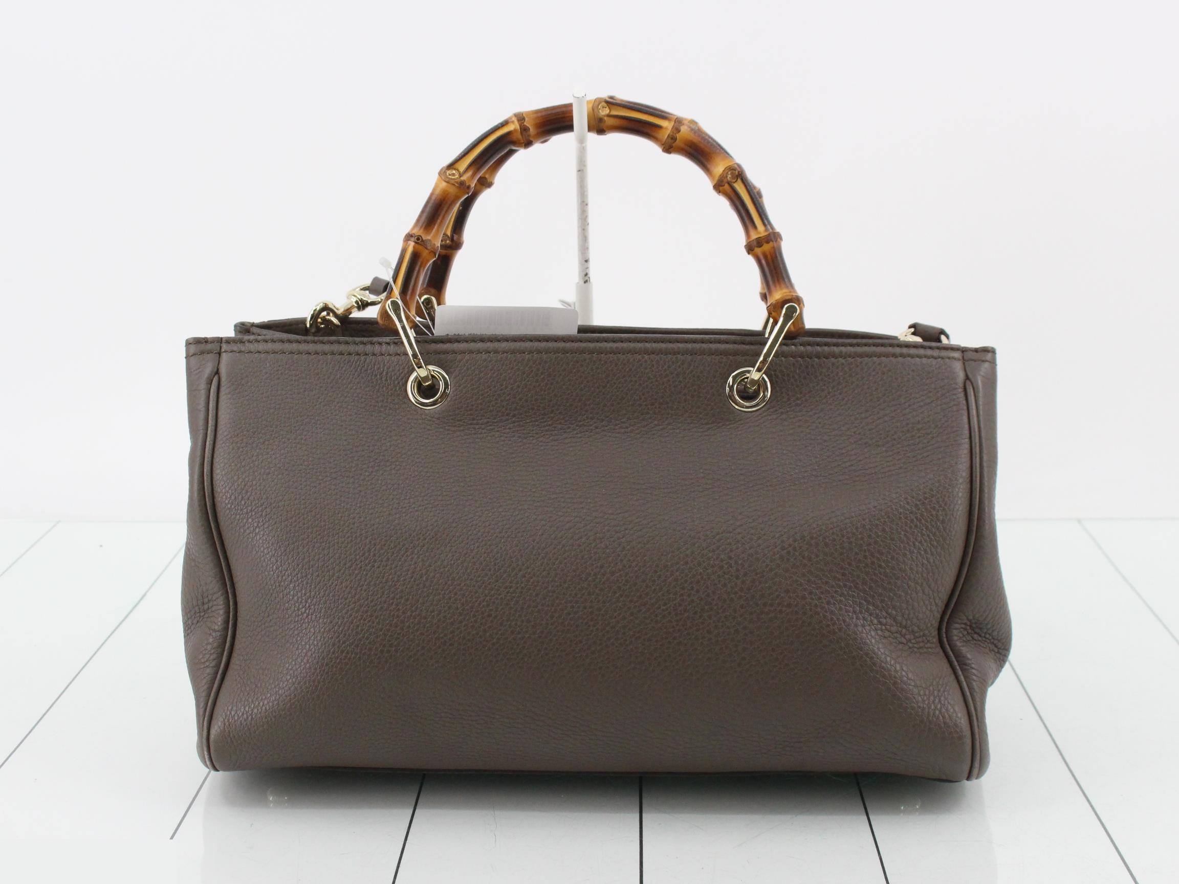 Bamboo Shopper Shoulder Bag — view 2