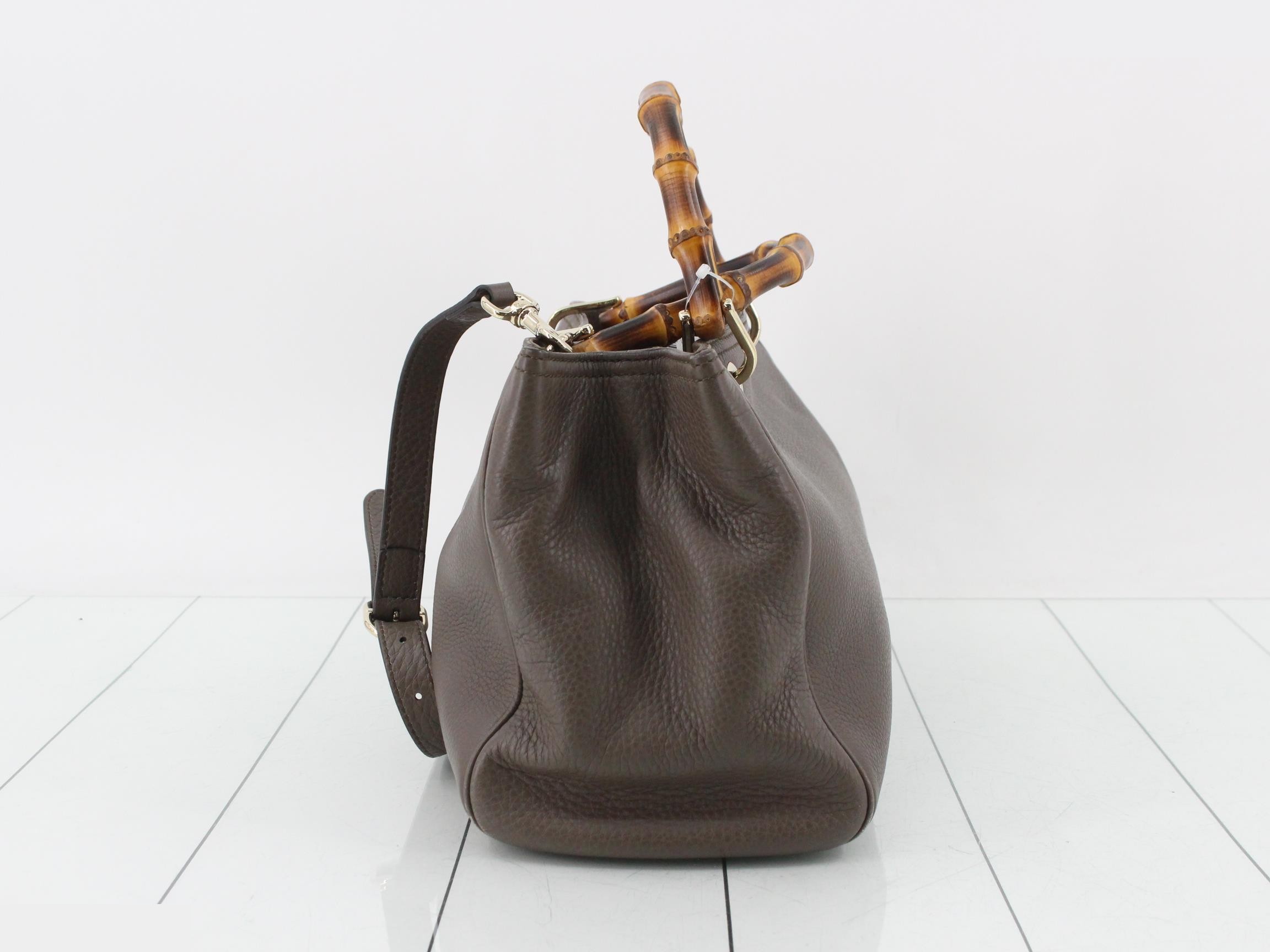 Bamboo Shopper Shoulder Bag — view 3