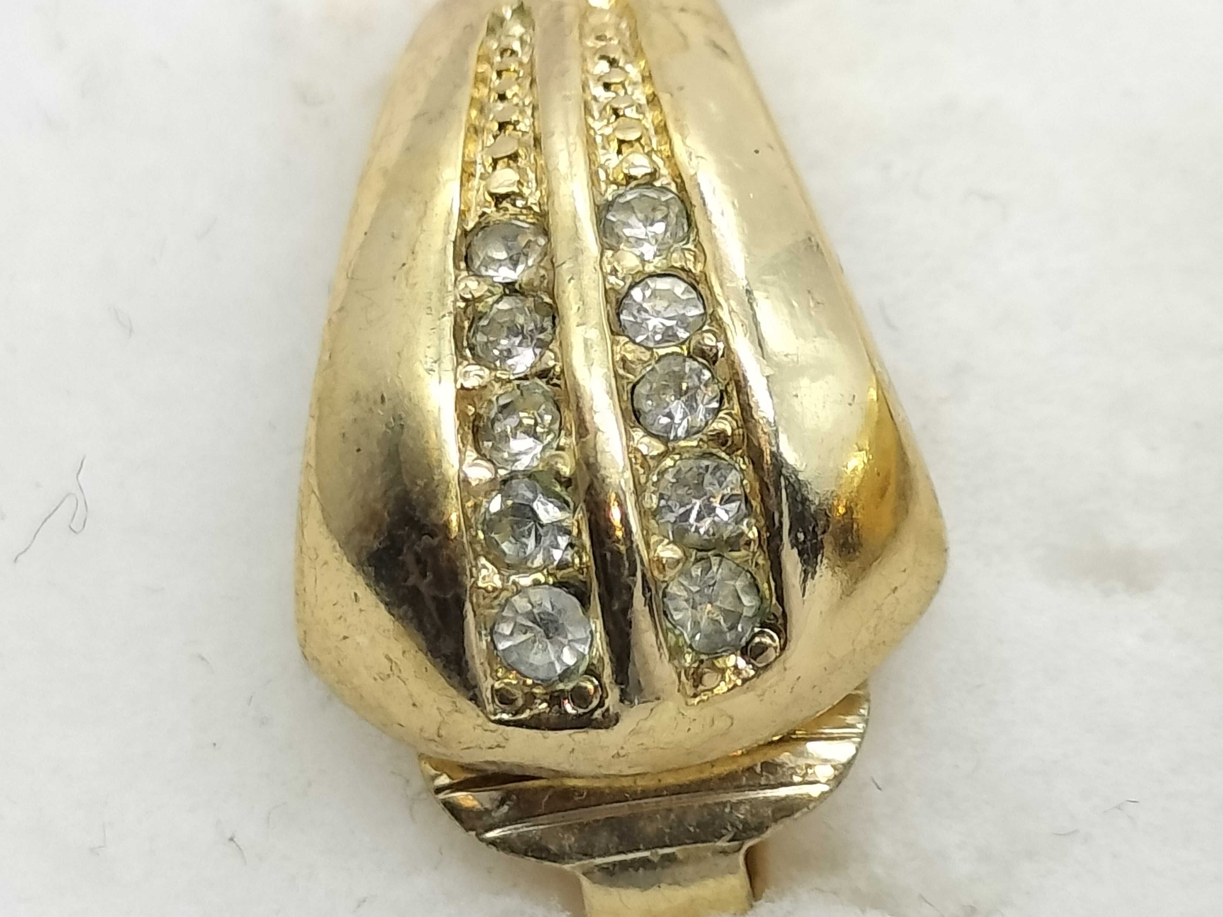 Rhinestone Earrings — view 2