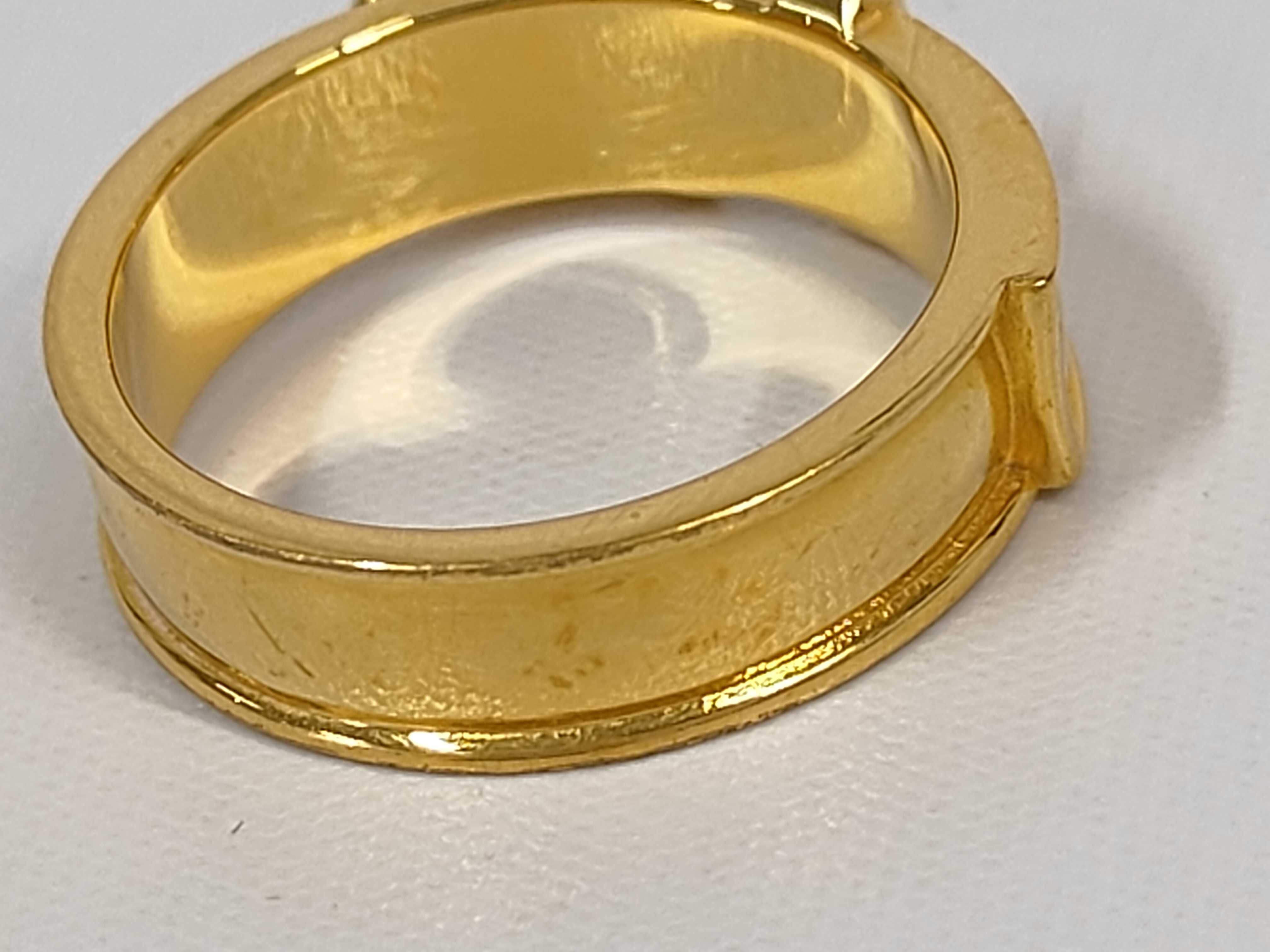 scarf ring, Ceinture, gold hardware, Hermes accessories. — view 7
