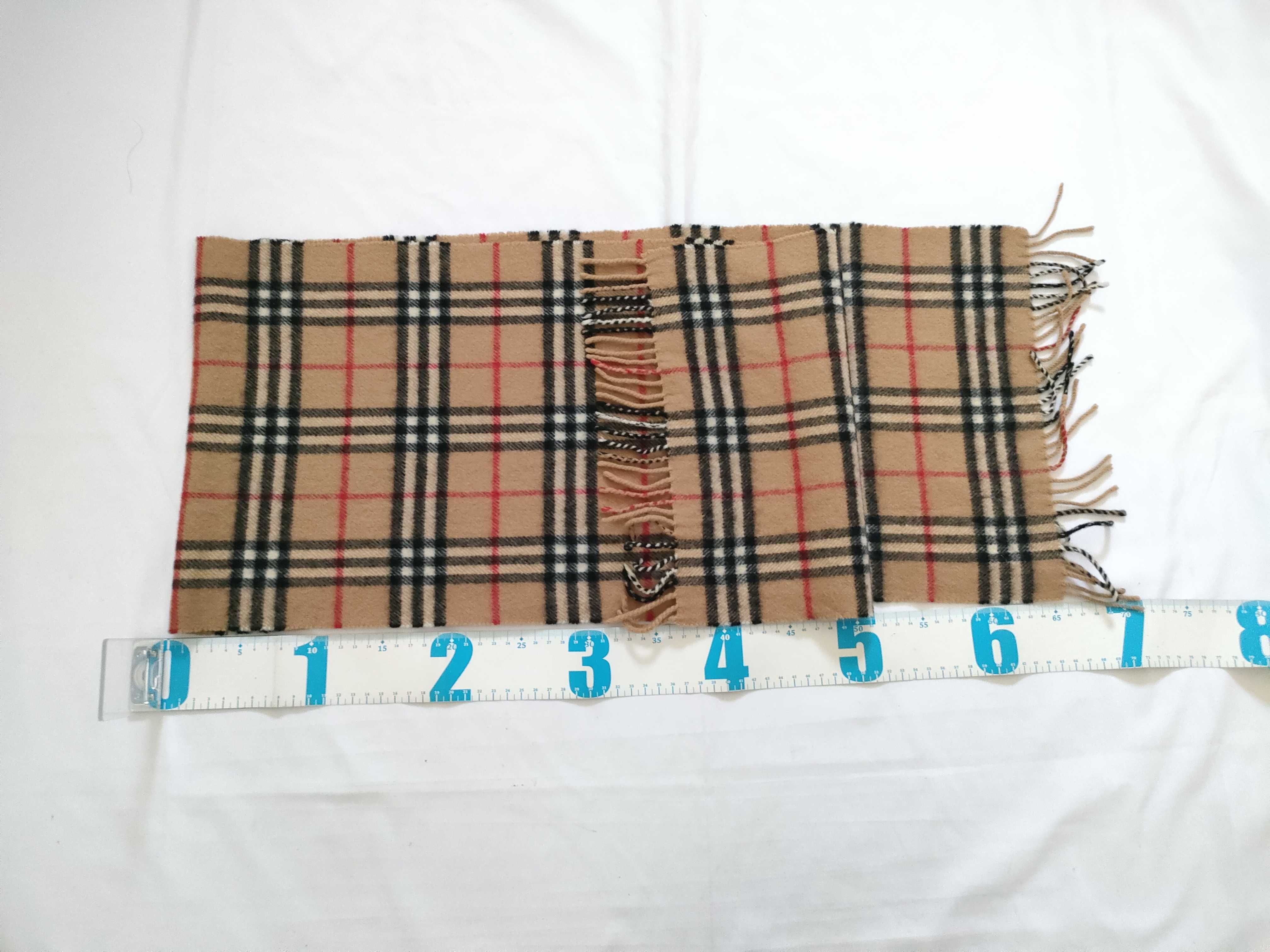 Nova Check Scarf, Beige, Other Accessories — view 2