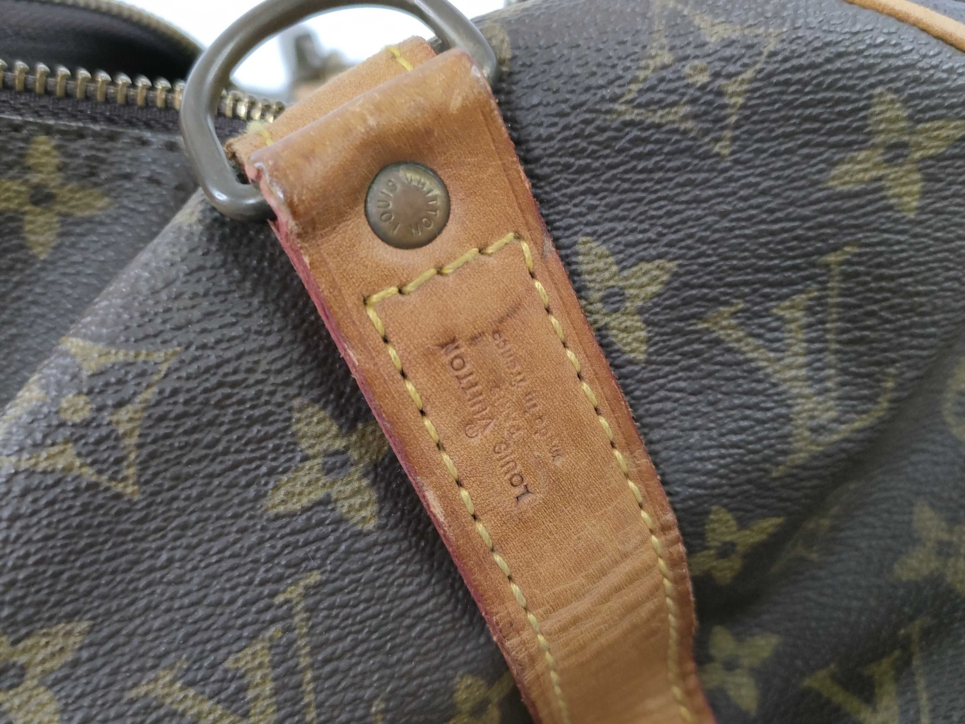 Monogram Keepall Bandouliere Monogram Boston Bag — view 13
